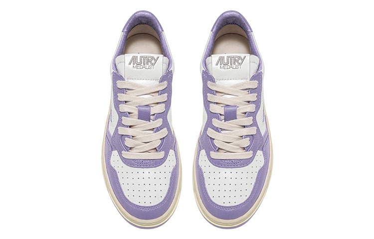 (WMNS) AUTRY Medalist Low Top Bicolor 'White Purple' AULW-WB19 - 3