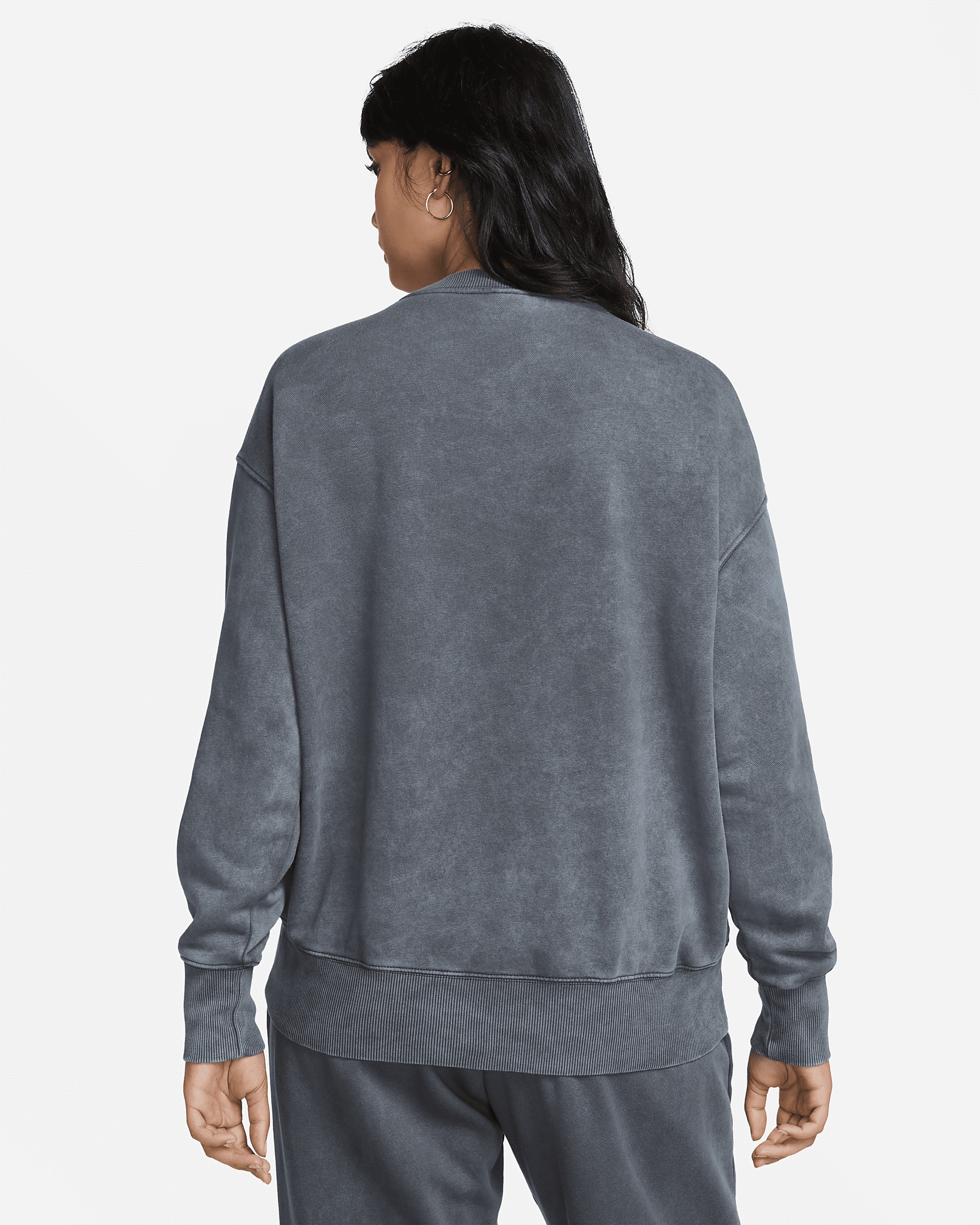 Women's Nike Sportswear Phoenix Fleece Oversized Crew-Neck Sweatshirt - 2