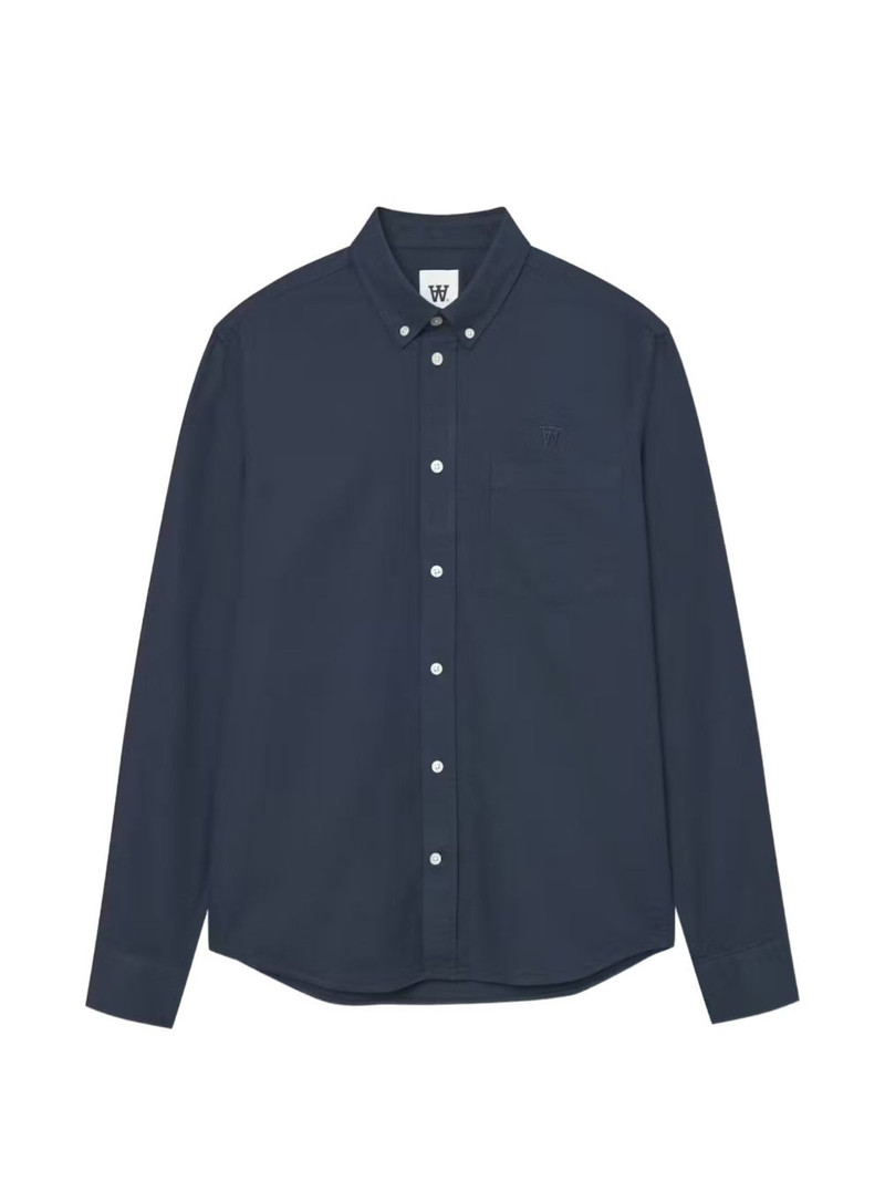 Adam buttoned embroidered shirt 1