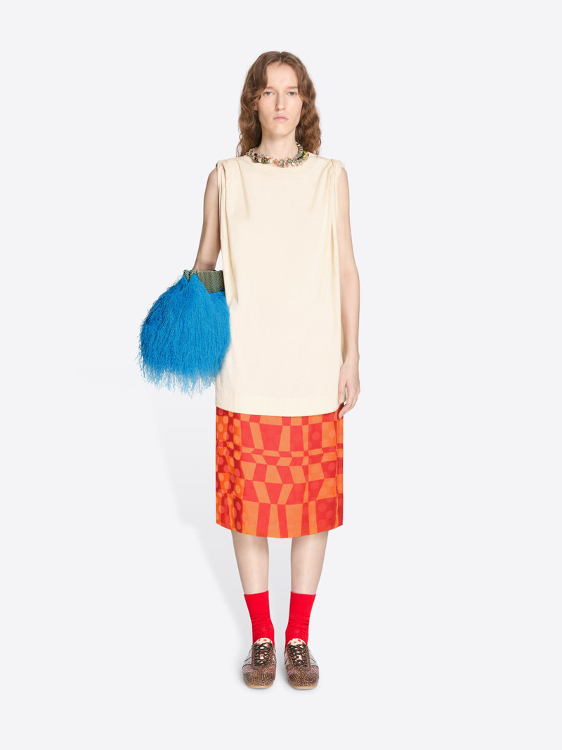 RUFFLED CROSSBODY CLUTCH BAG 5
