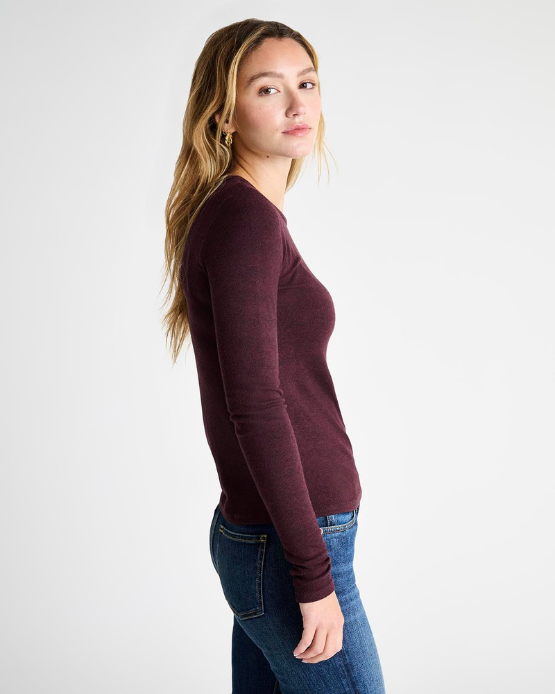 Isabella Eyelash Shimmer Long Sleeve Tee 3