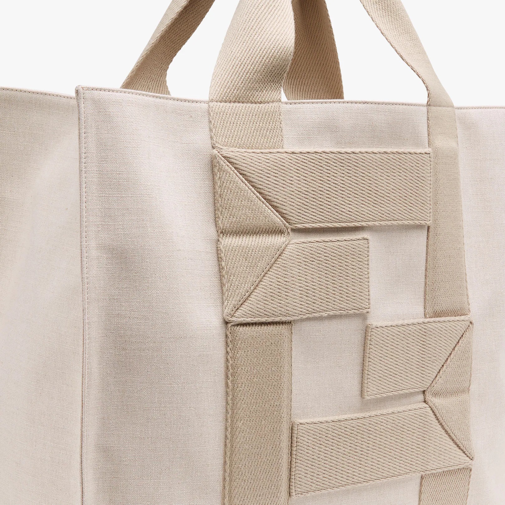 Gray canvas bag - 5