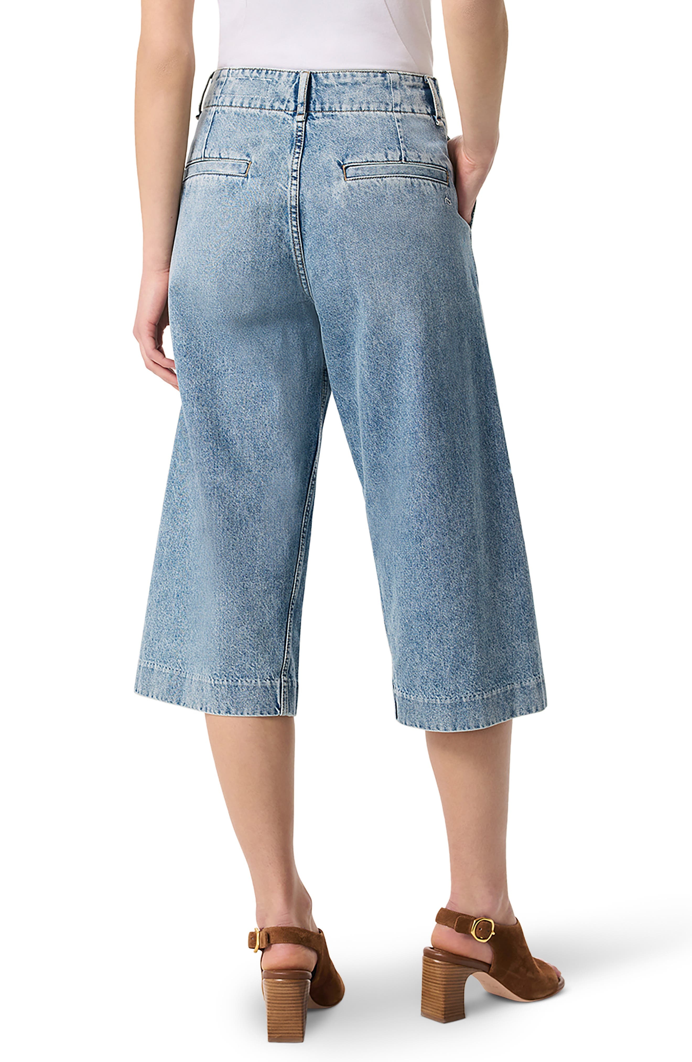 rag & bone Jamie Culotte Jeans in Pacific at Nordstrom - 2