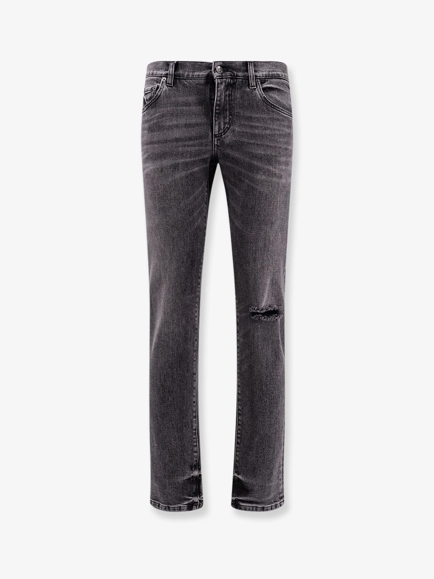 Dolce & Gabbana Men Skinny Grey Denim Jeans - 1