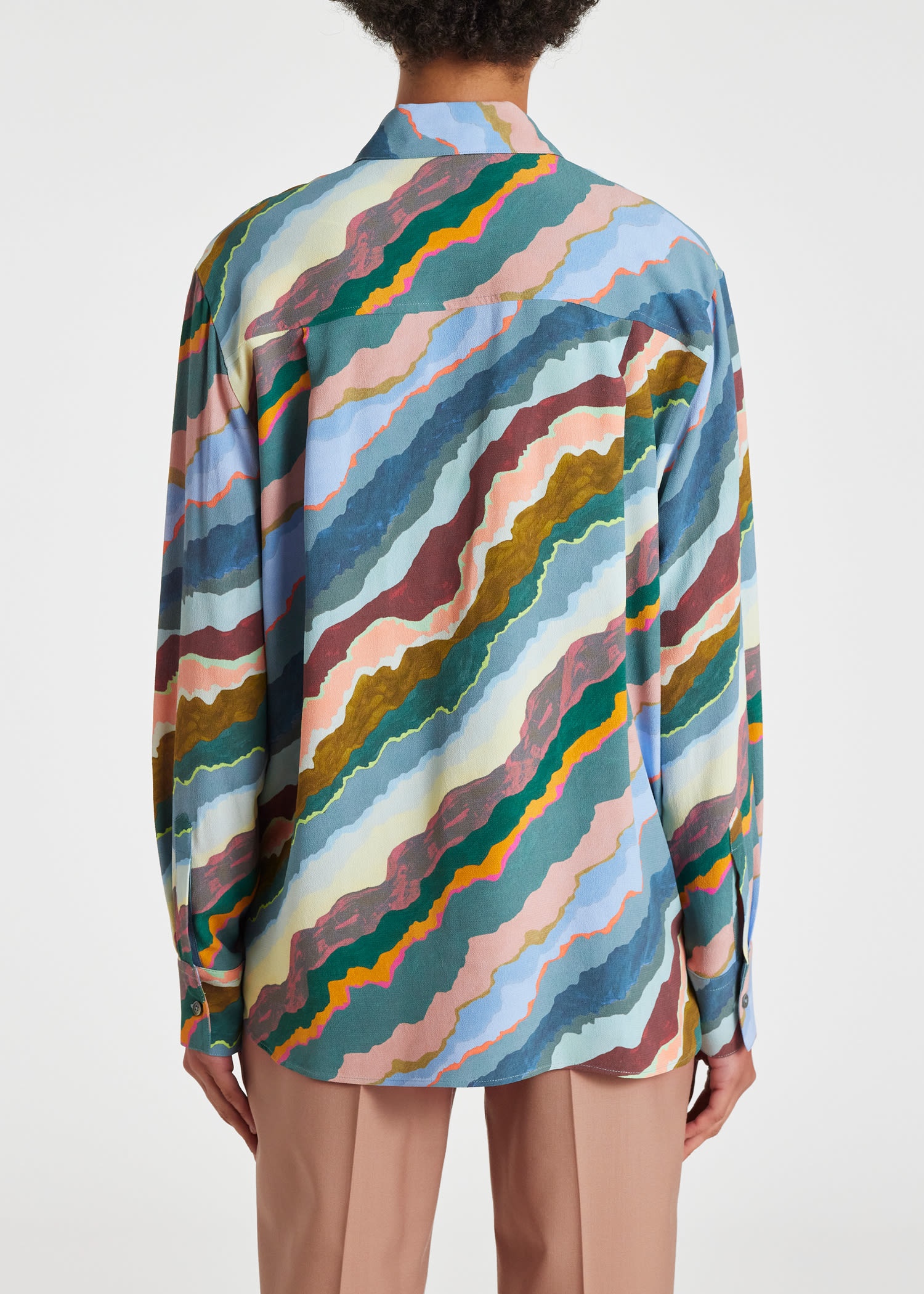 Multi Colour 'Torn Stripe' Shirt - 4