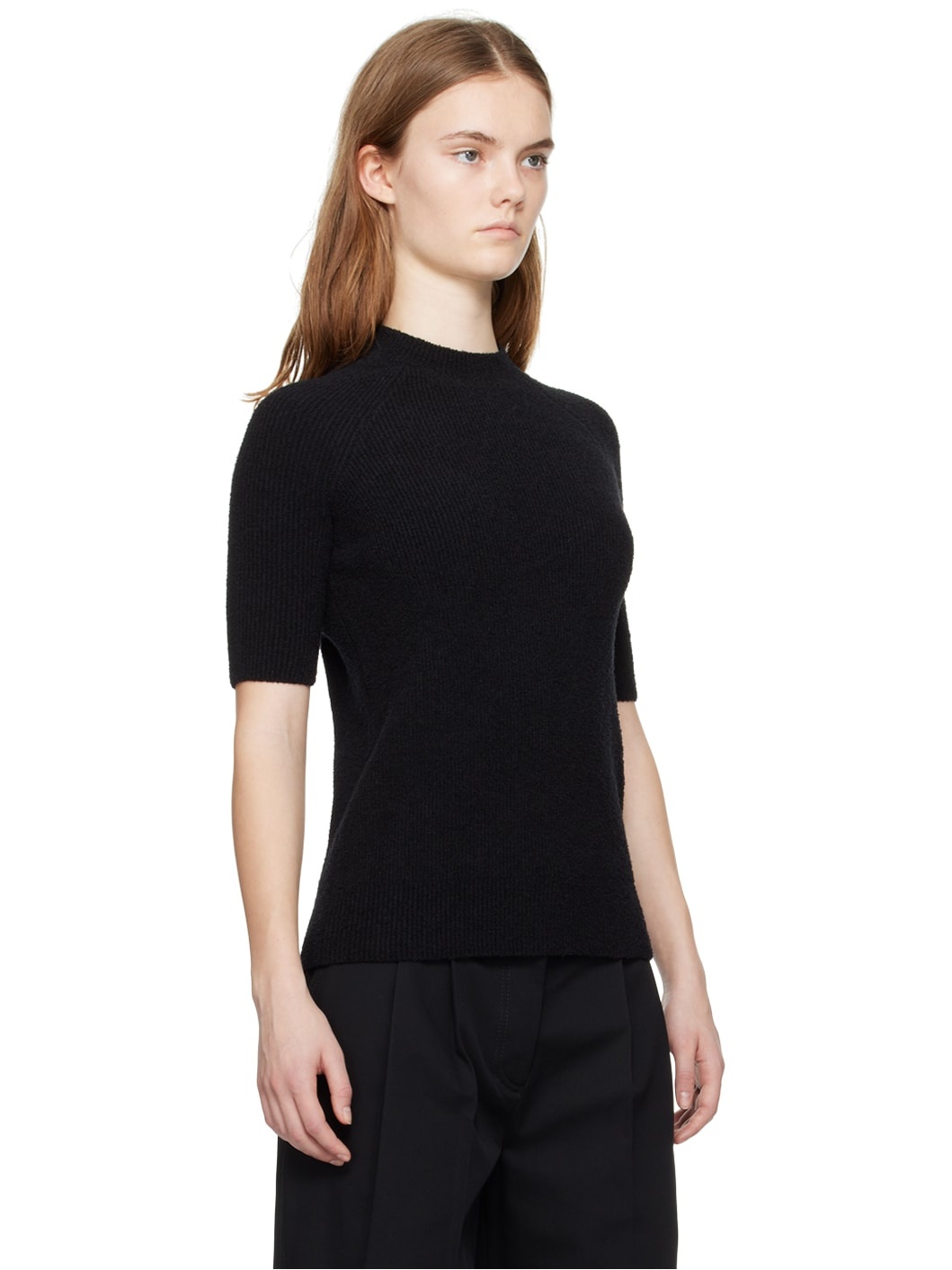 Black Raglan T-Shirt - 2