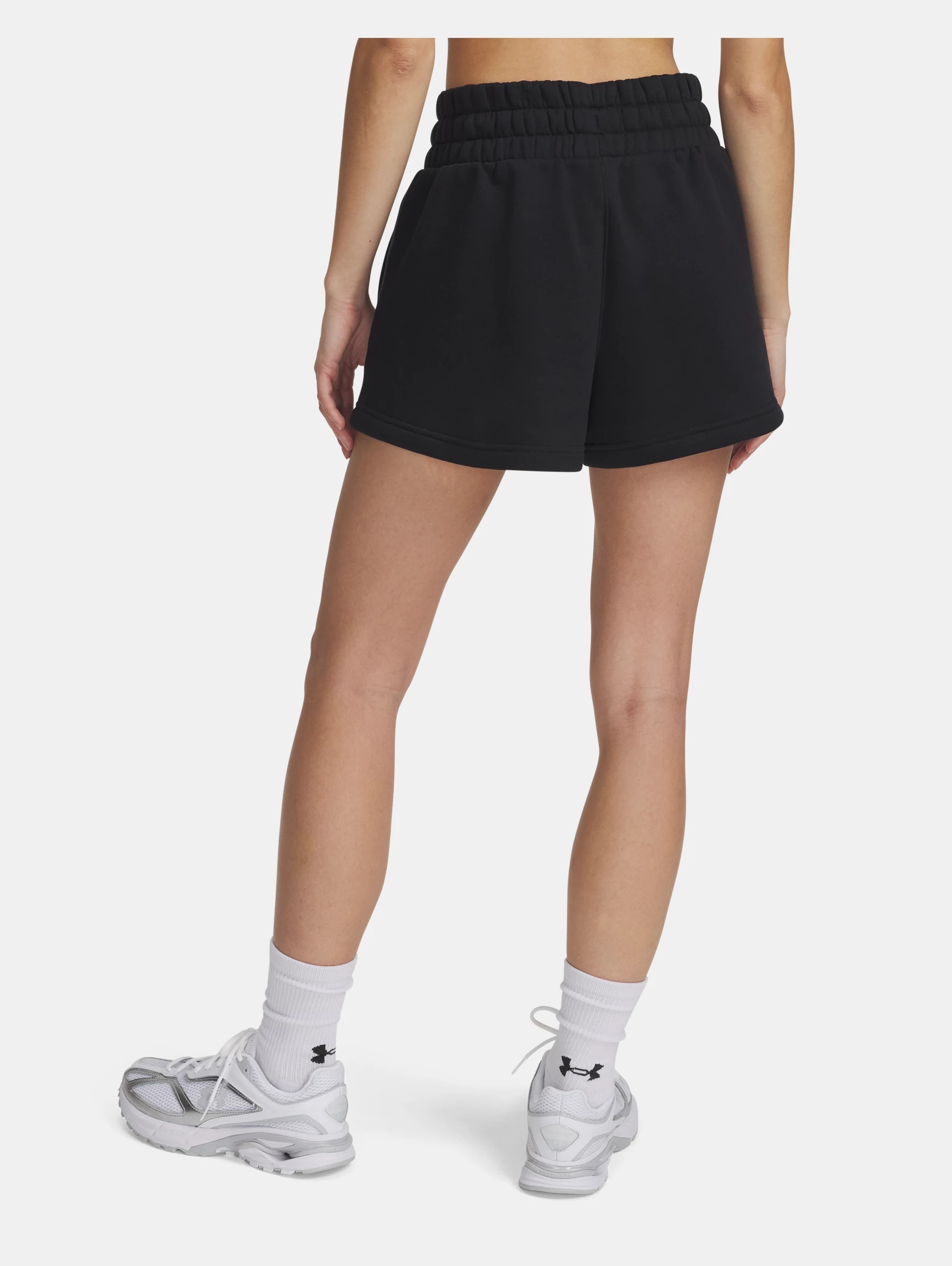 Women's UA Icon Fleece All America Shorts - 2