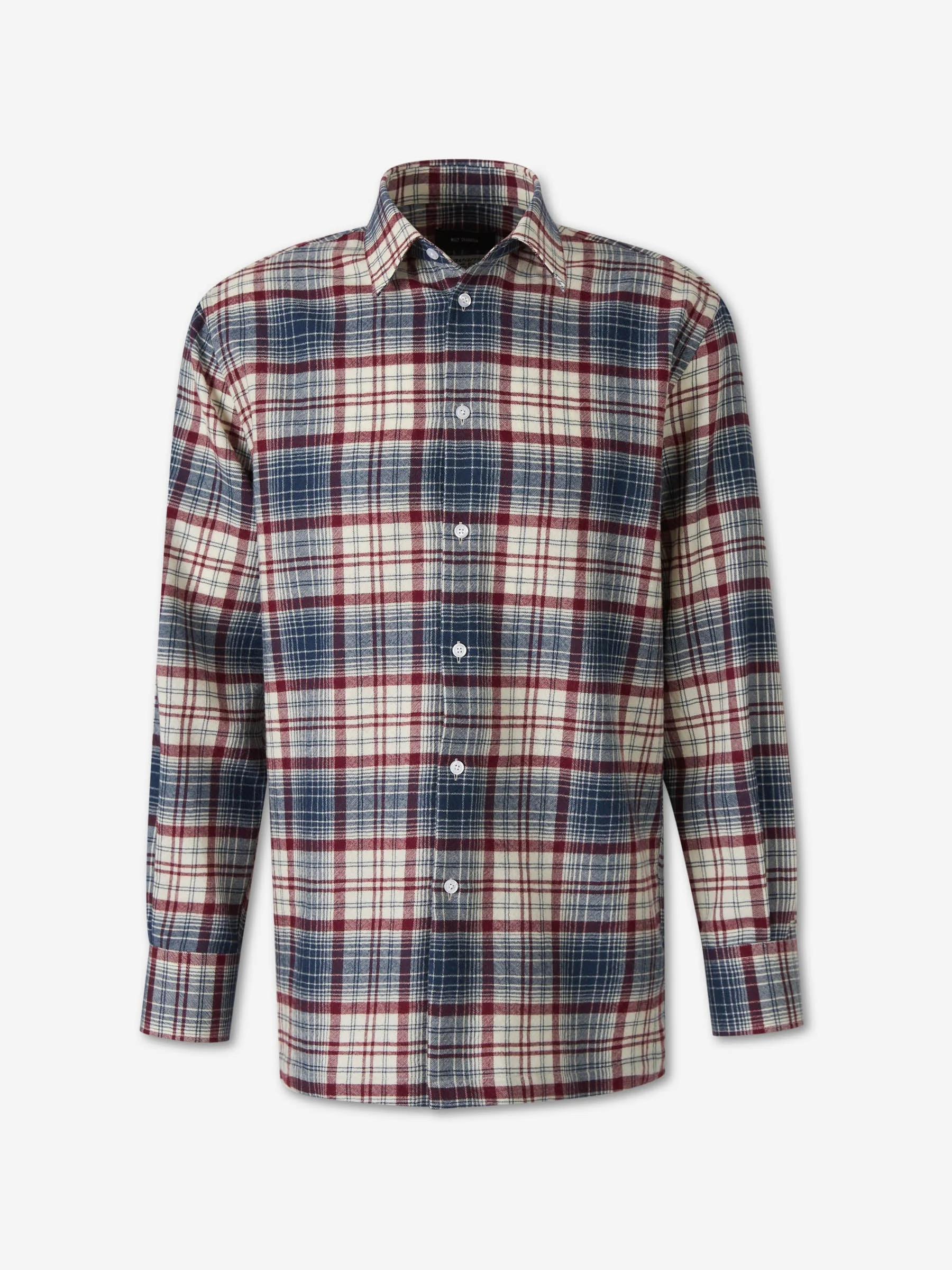 WOOL PLAID SHIRT - 1