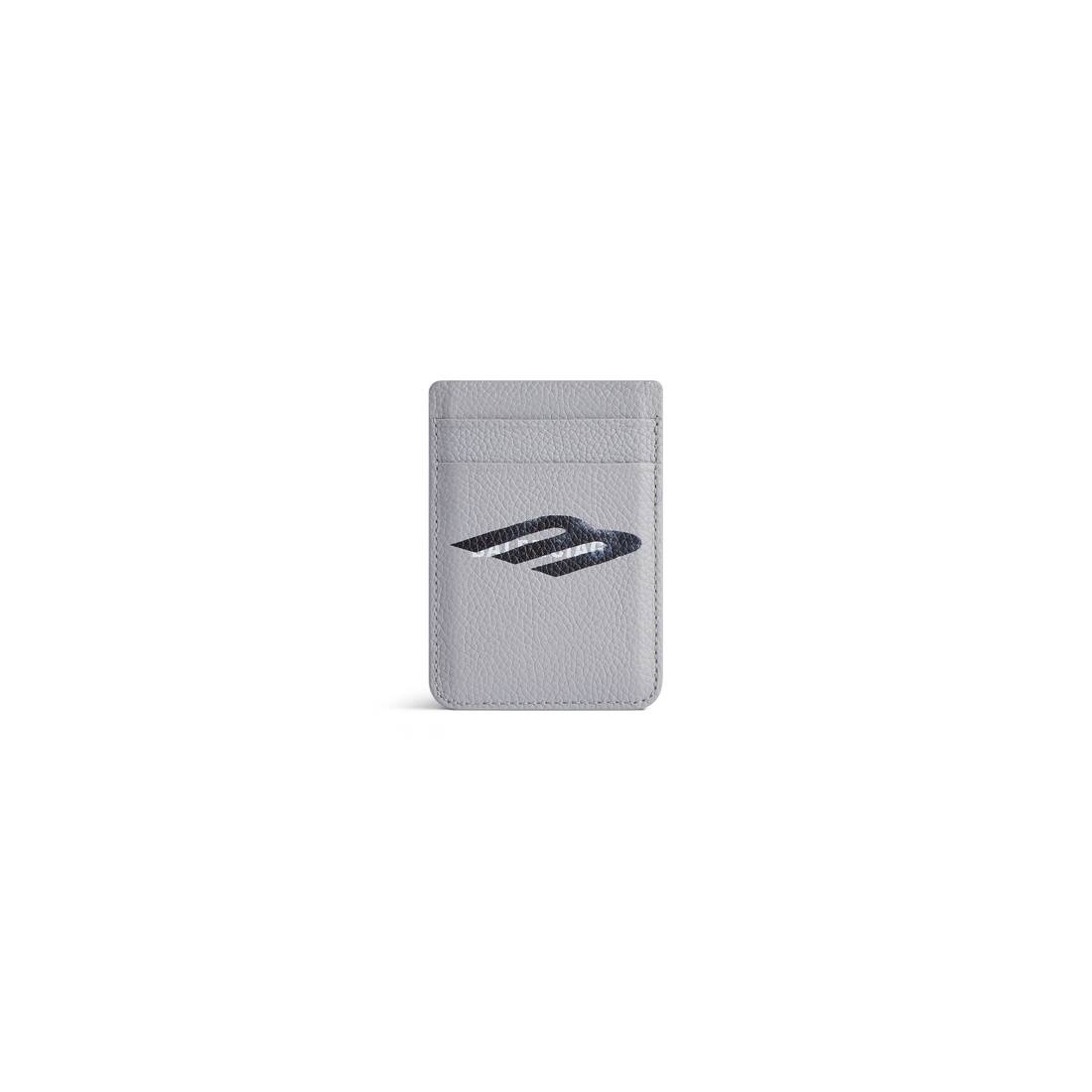 Men's Cash Magnet Card Holder  in Grey/black/white 1