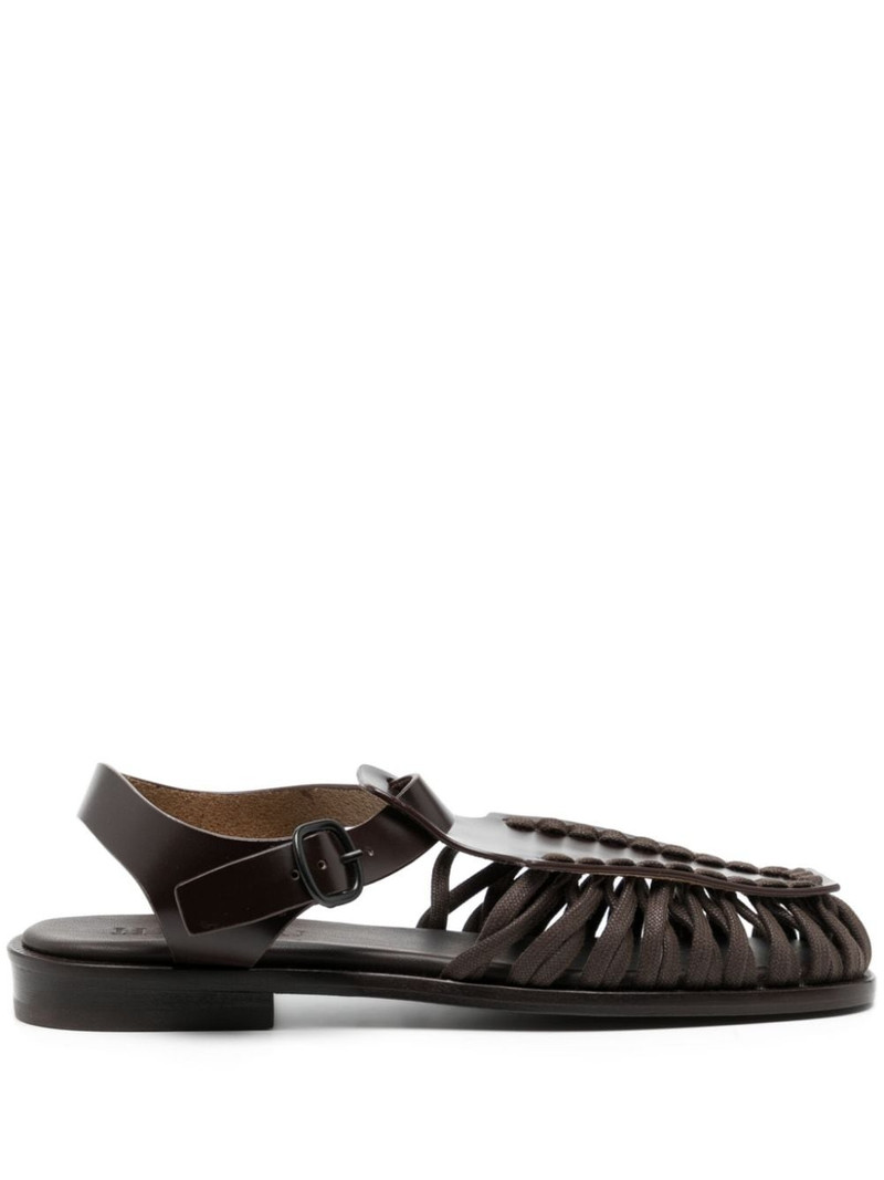 Alaro caged leather sandals 1