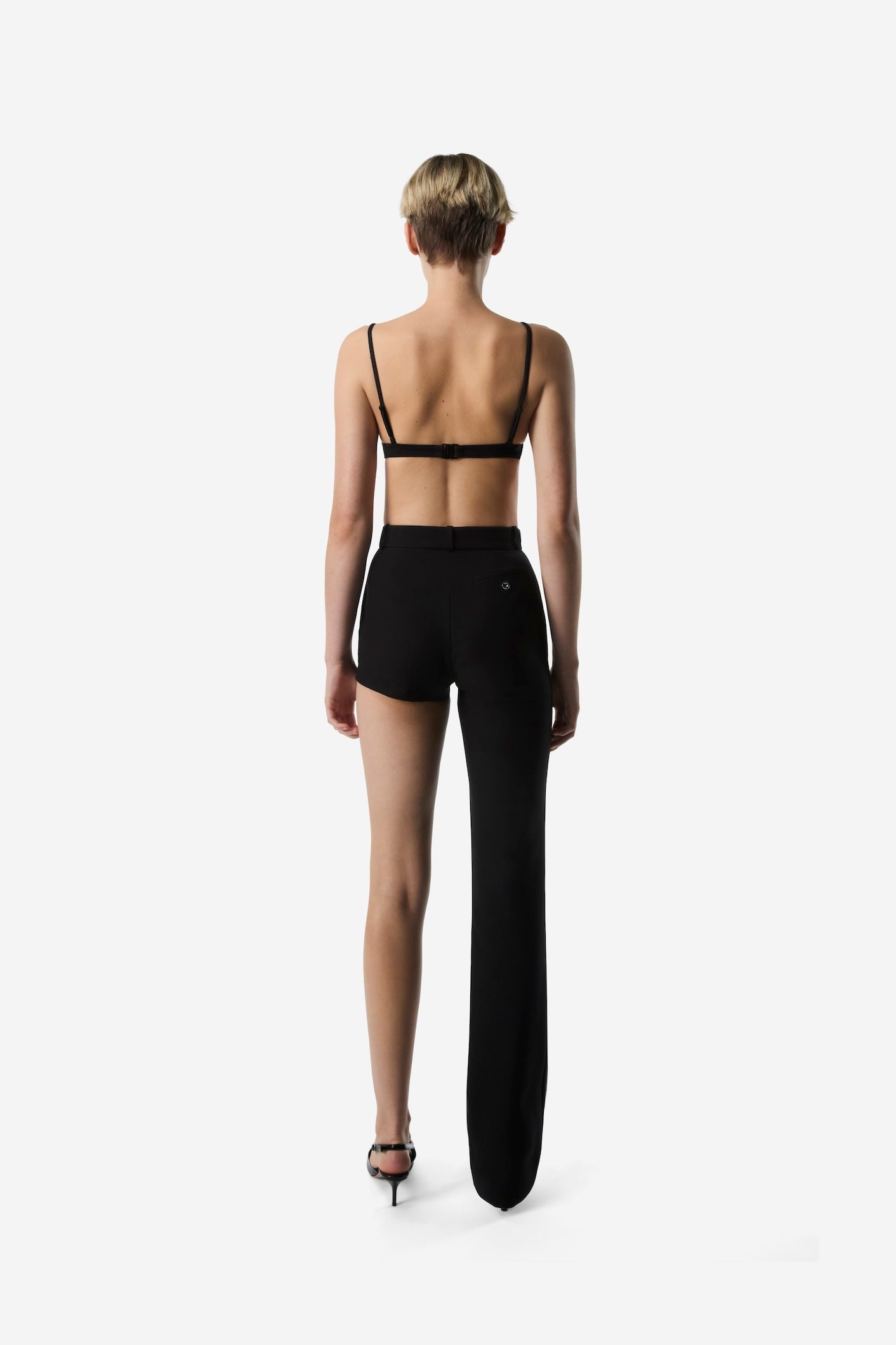 One-Leg Tailored Trouser - 3
