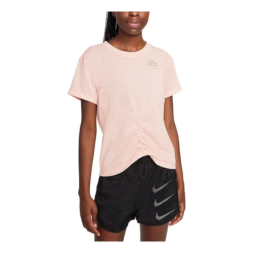 (WMNS) Nike Dri-FIT Run Division T-Shirts 'Orange' DD5316-864 - 1