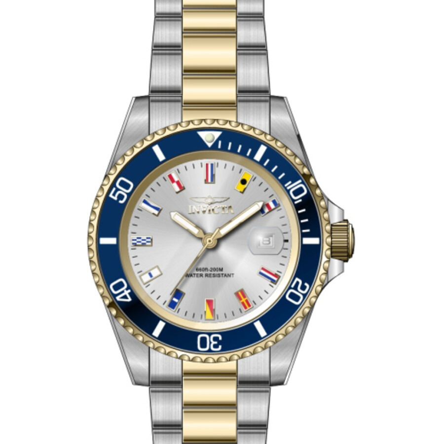Invicta - Invicta Pro Diver Quartz Silver Dial Men's Watch 49887 - 1