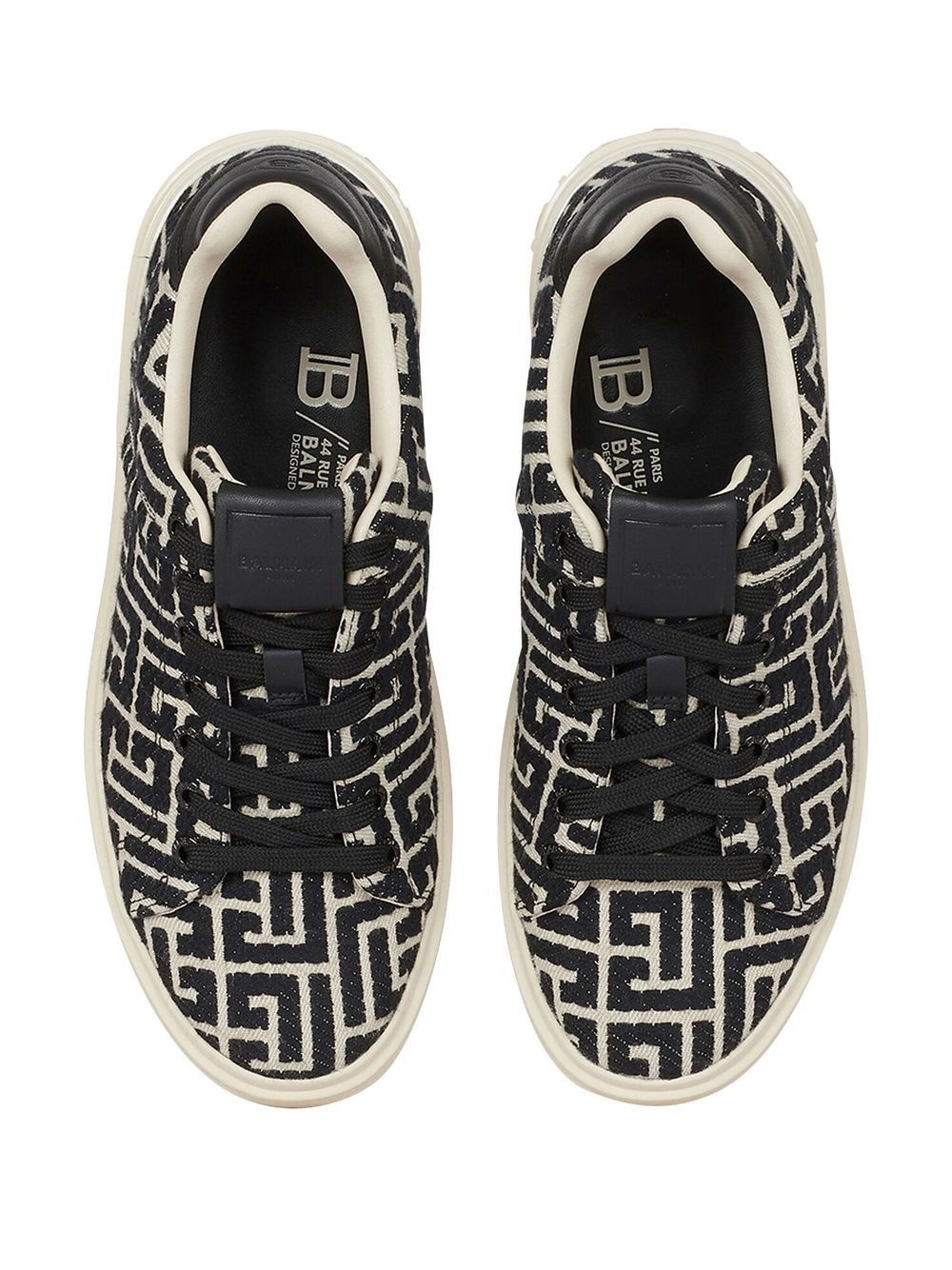 B-Court monogram sneakers - 4