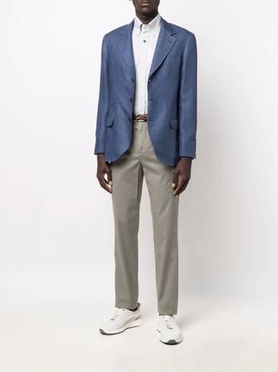 Brunello Cucinelli cargo-pocket cotton chinos outlook