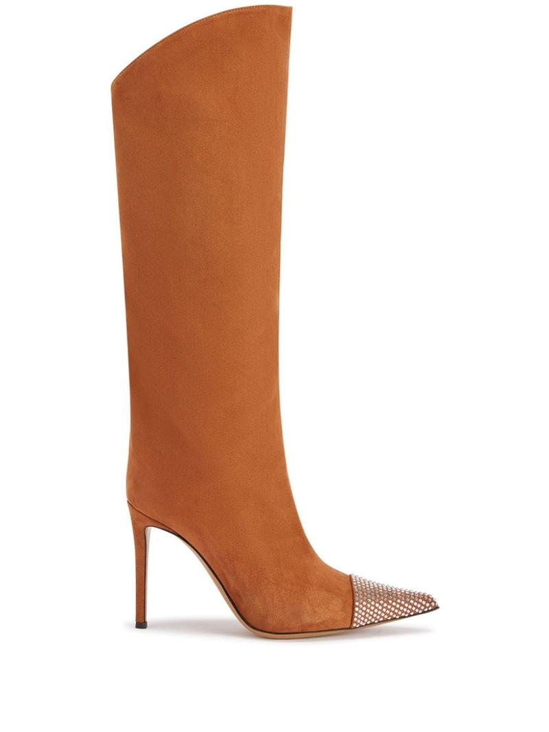 crystal-embellished 105mm boots 1