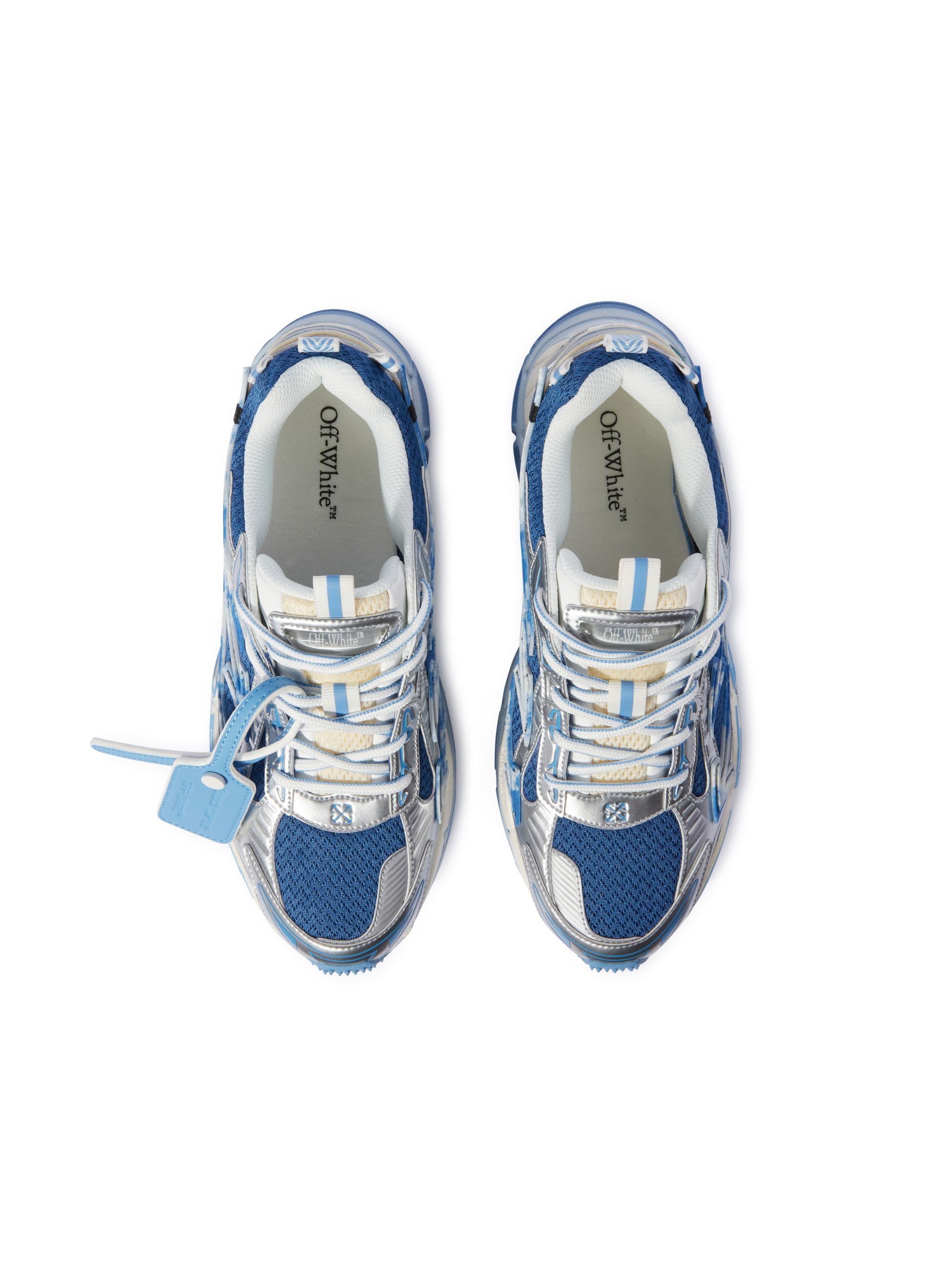 Off-White Silver/blue Be Right Back | REVERSIBLE