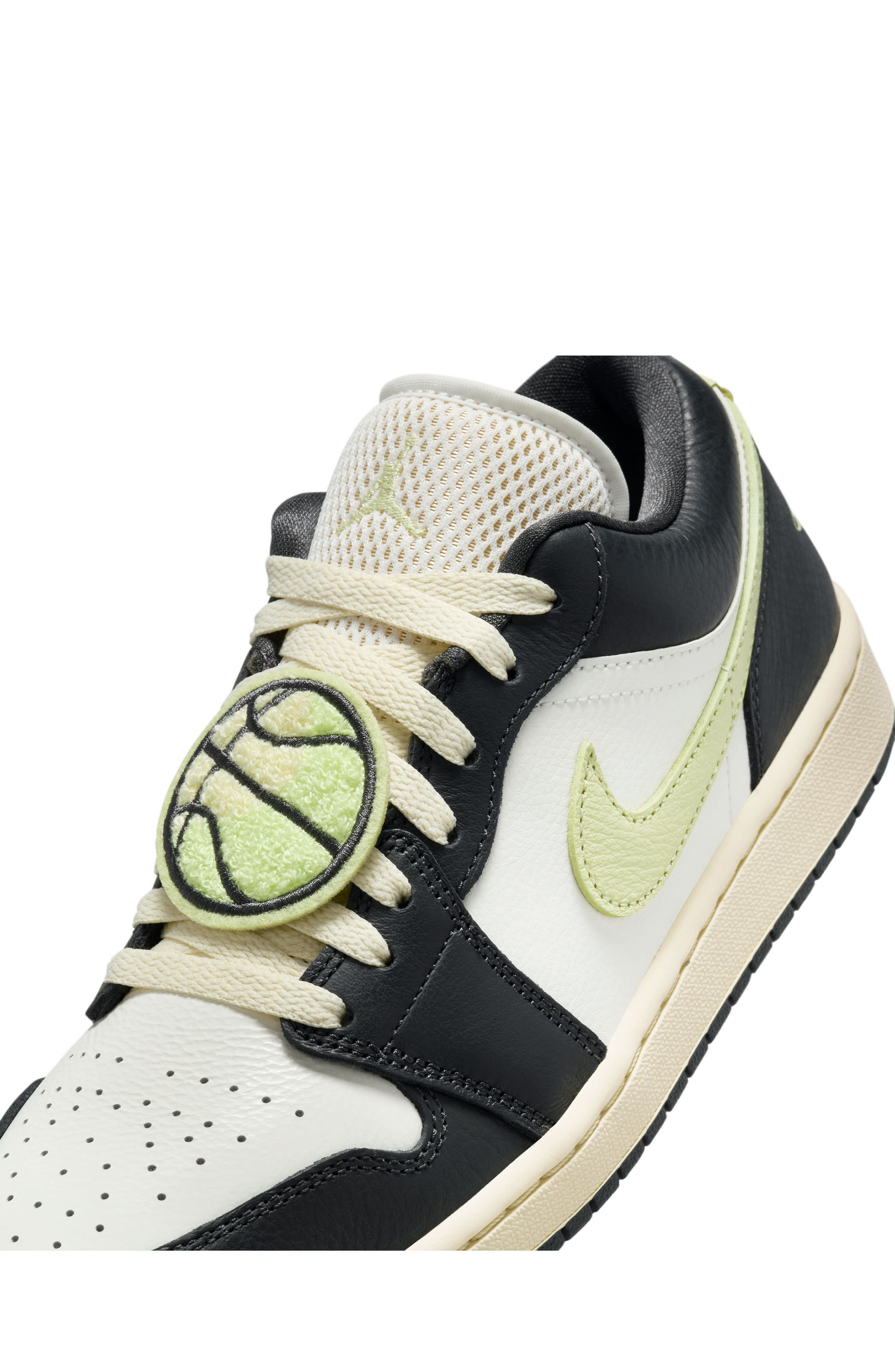 Nike Air Jordan 1 Low SE Sneaker in 003 Anthra/lmngrn at Nordstrom - 9
