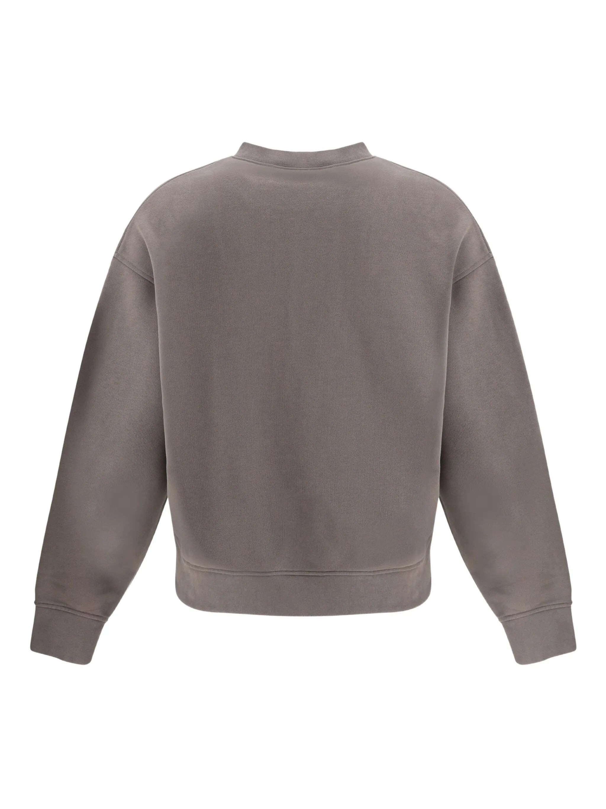Palm Angels Teddy-applique Crew Neck Sweatshirt - 2