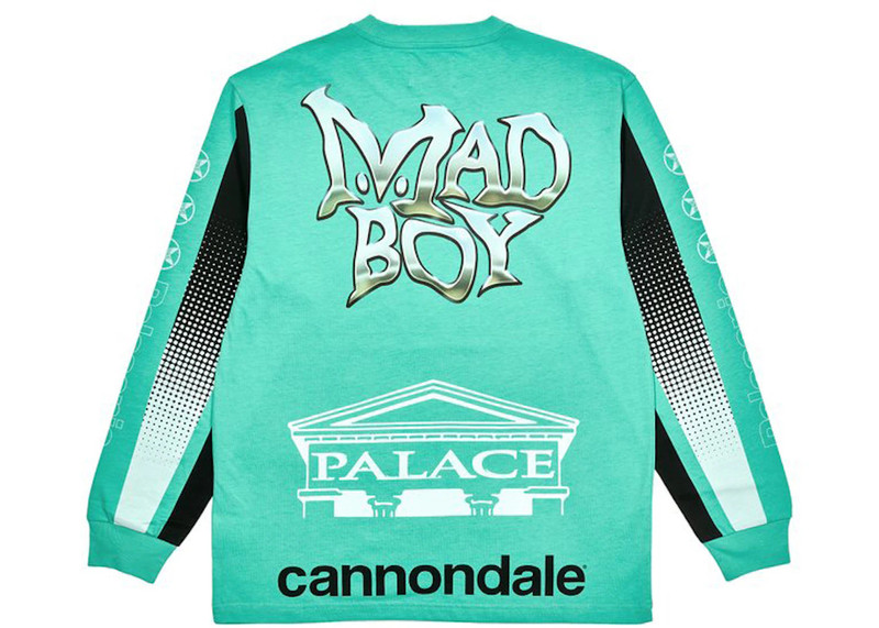 PALACE Palace x Cannondale Mad Boy Longsleeve Mint outlook