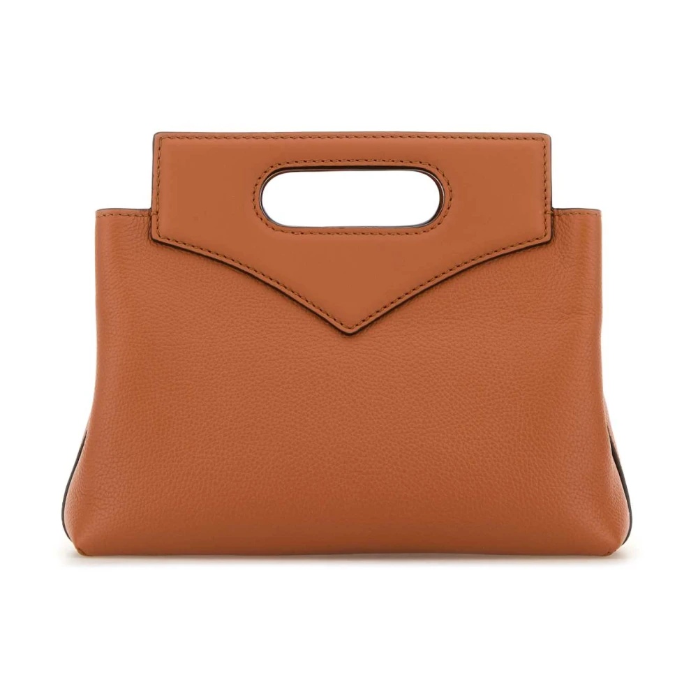 SOFT DIAMOND CARAMEL LEATHER HANDBAG - 3
