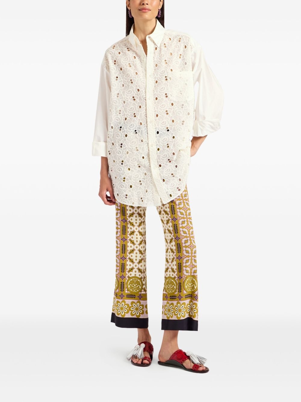 printed trousers - 2