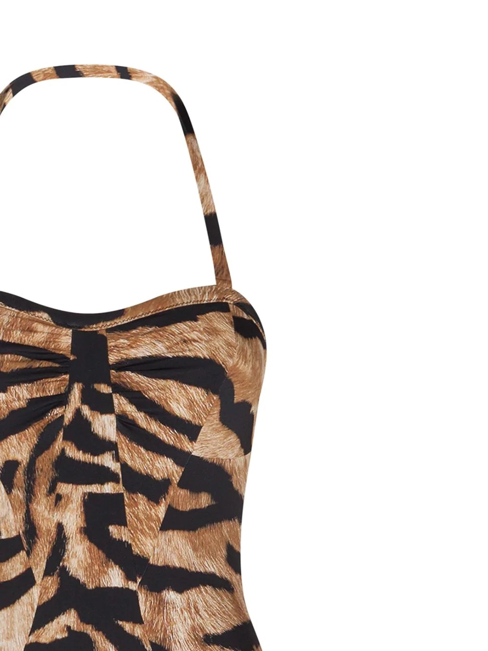 tiger-print one-piece swimsuit - 3