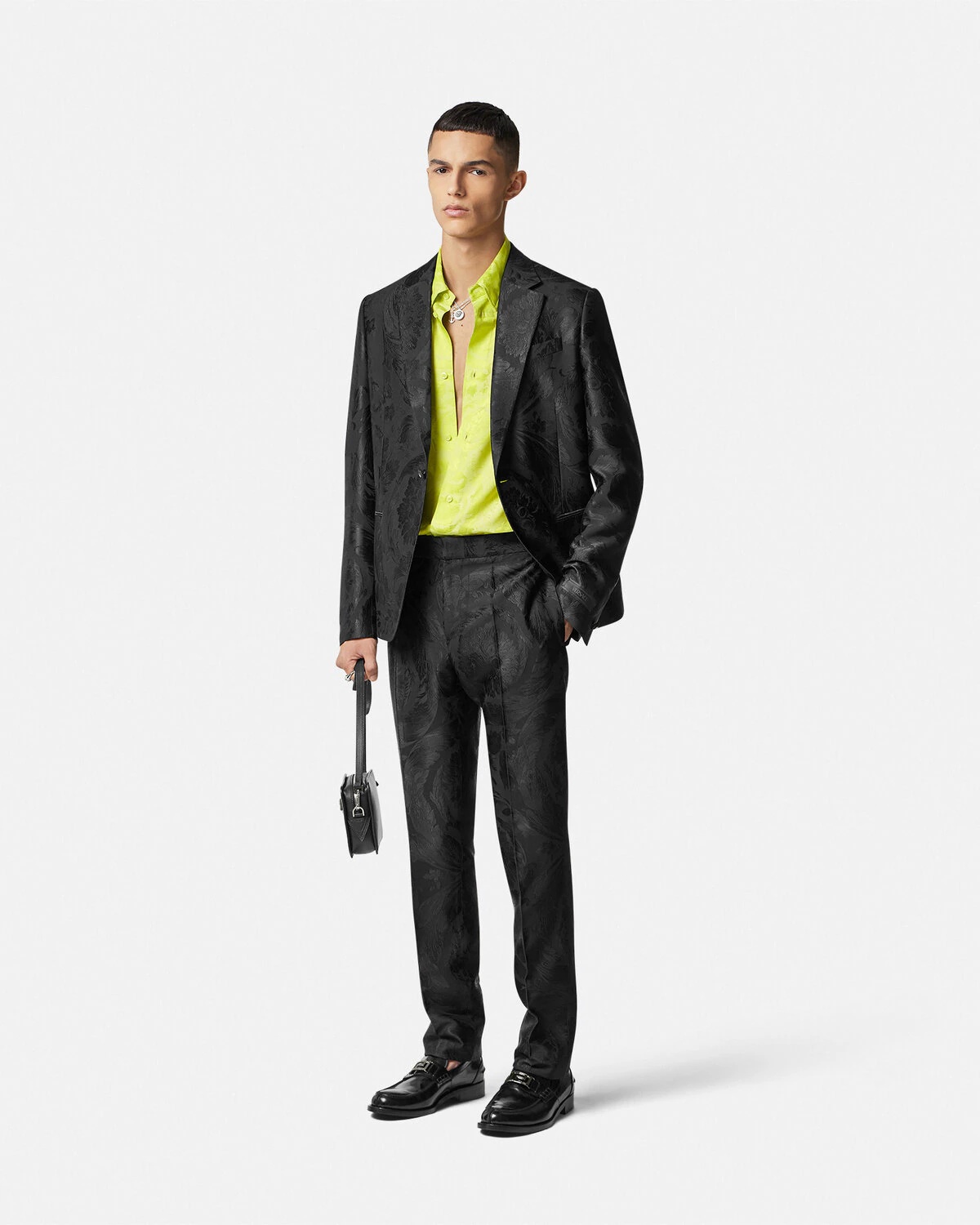 【送料&関税込】Versace Formal Responsible Trousers Versace pants for Men | SSENSE