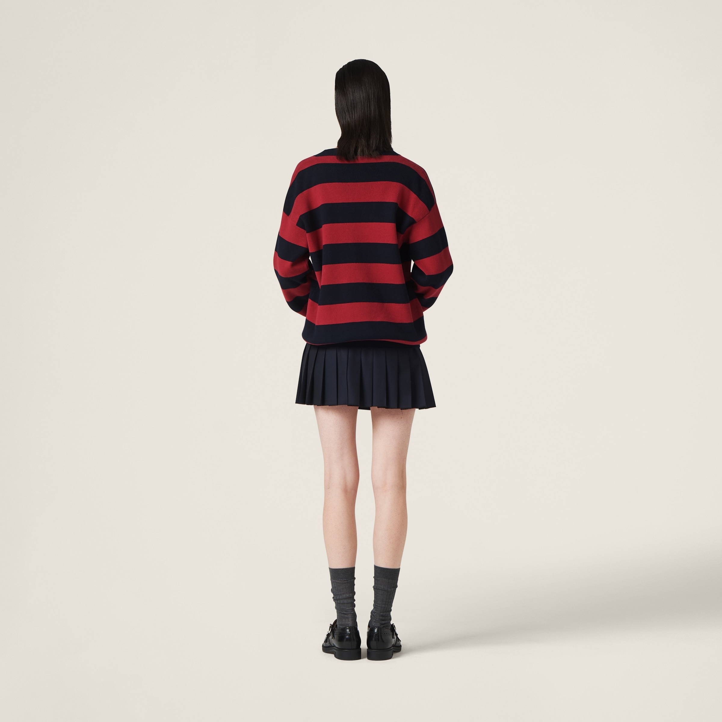 Cotton knit cardigan - 3