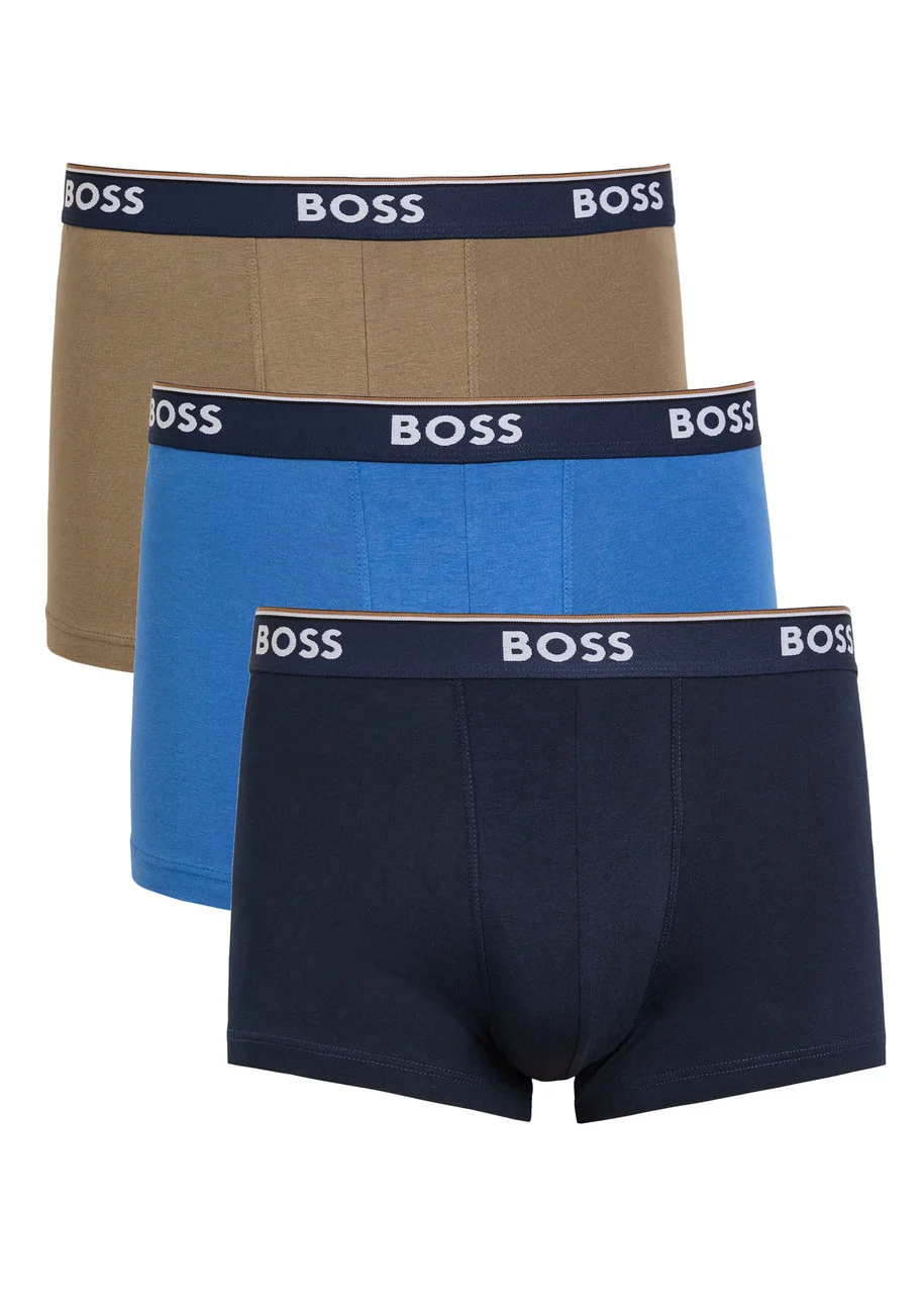 Boss Stretch-cotton Boxer Trunks - 1