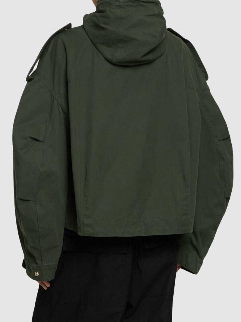 Alexander McQueen Cotton parka | luisaviaroma | REVERSIBLE