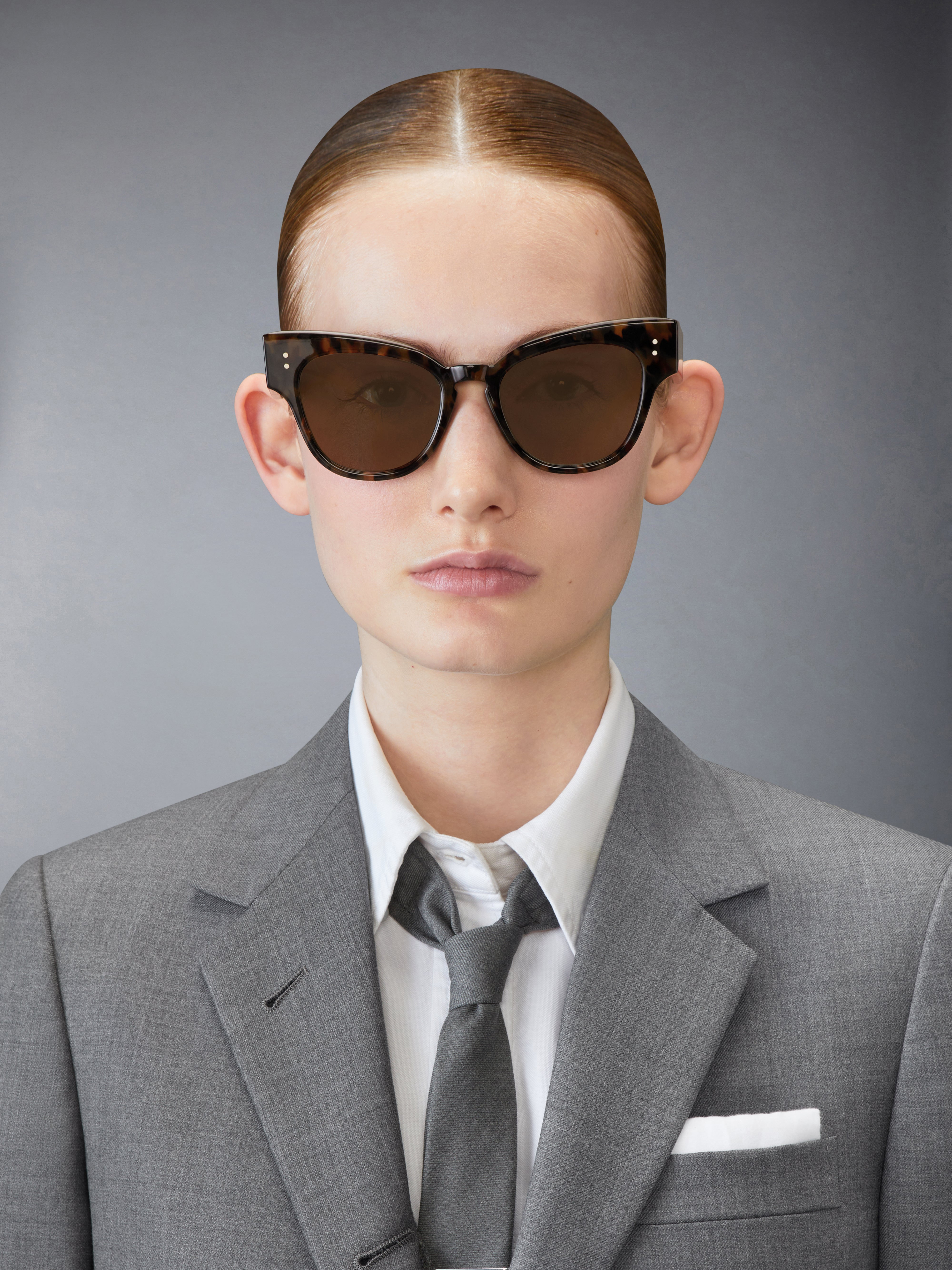 TOKYO TORTOISE ACETATE CATEYE SUNGLASSES - 3