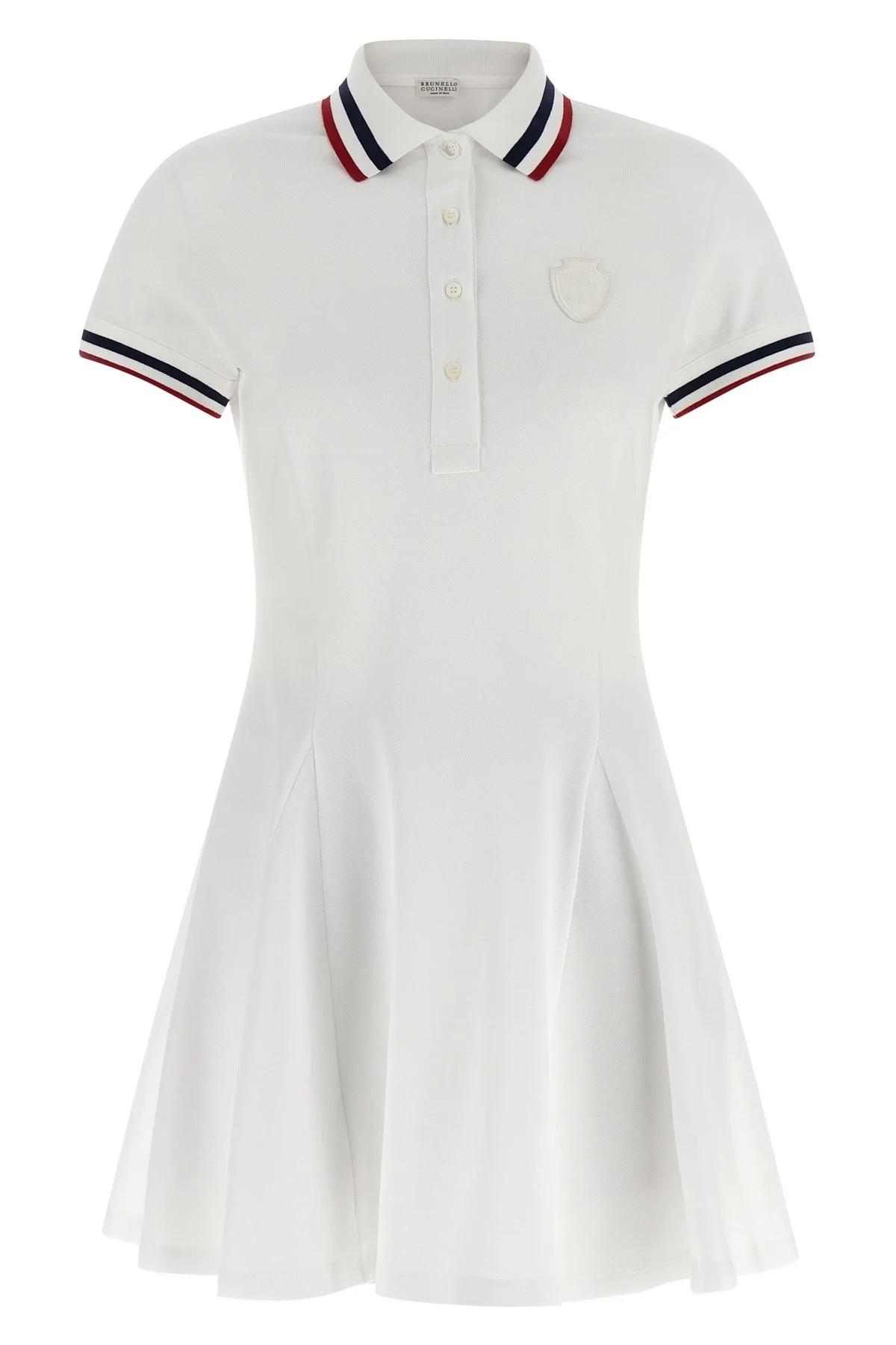 Logo embroidery tennis dress - 1