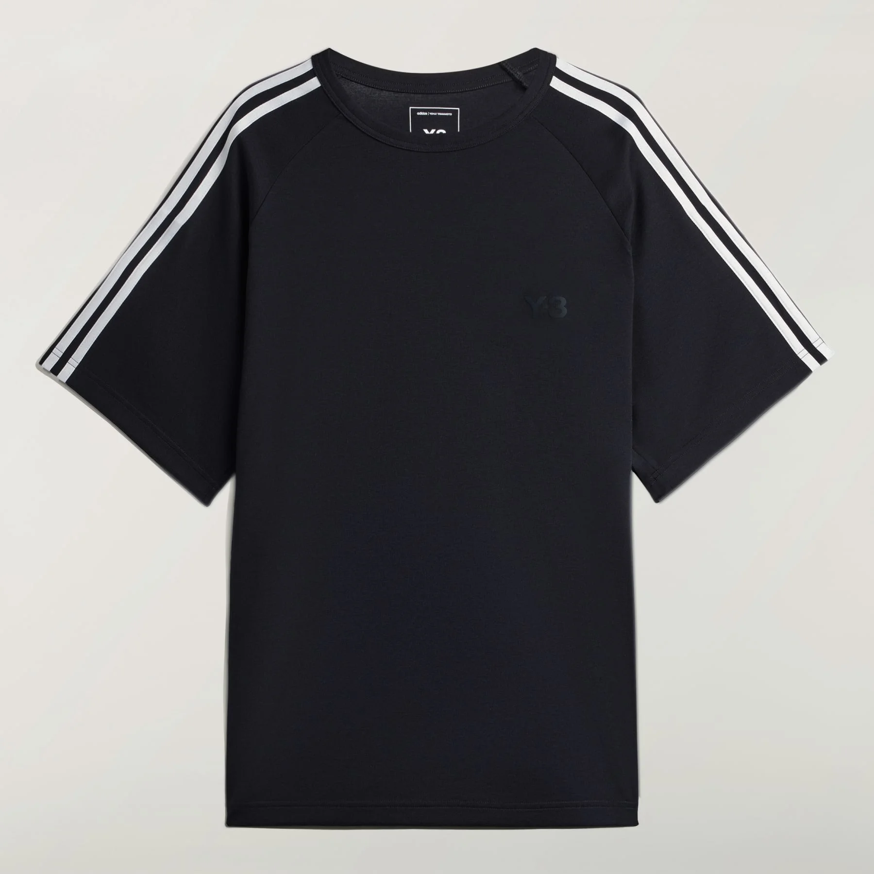 Y-3 Short Sleeve Tee 3-Stripes - 1