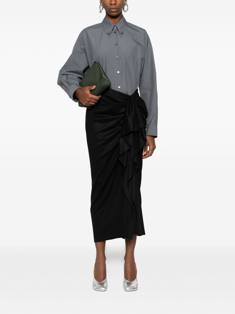 FABIANA FILIPPI button-down cropped shirt outlook