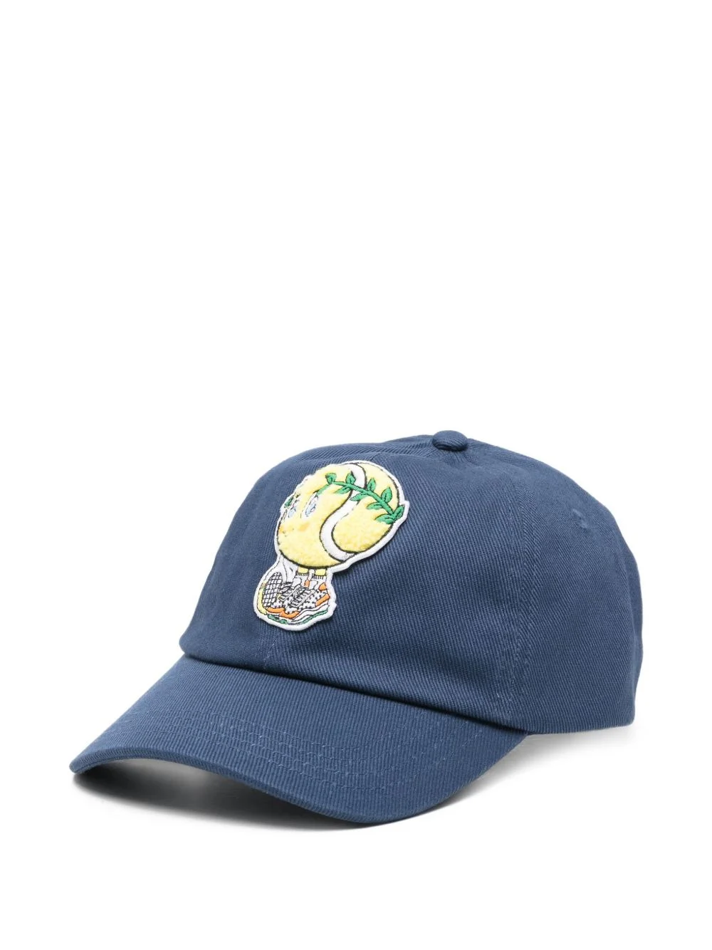 embroidered-logo baseball cap - 1