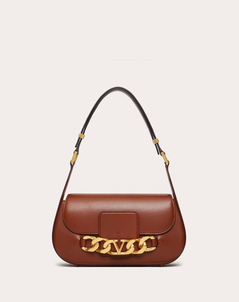 VLOGO CHAIN SHOULDER BAG IN CALFSKIN 1