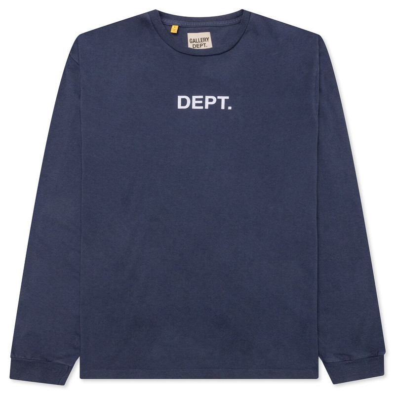 DEPT L/S TEE - NAVY - 1