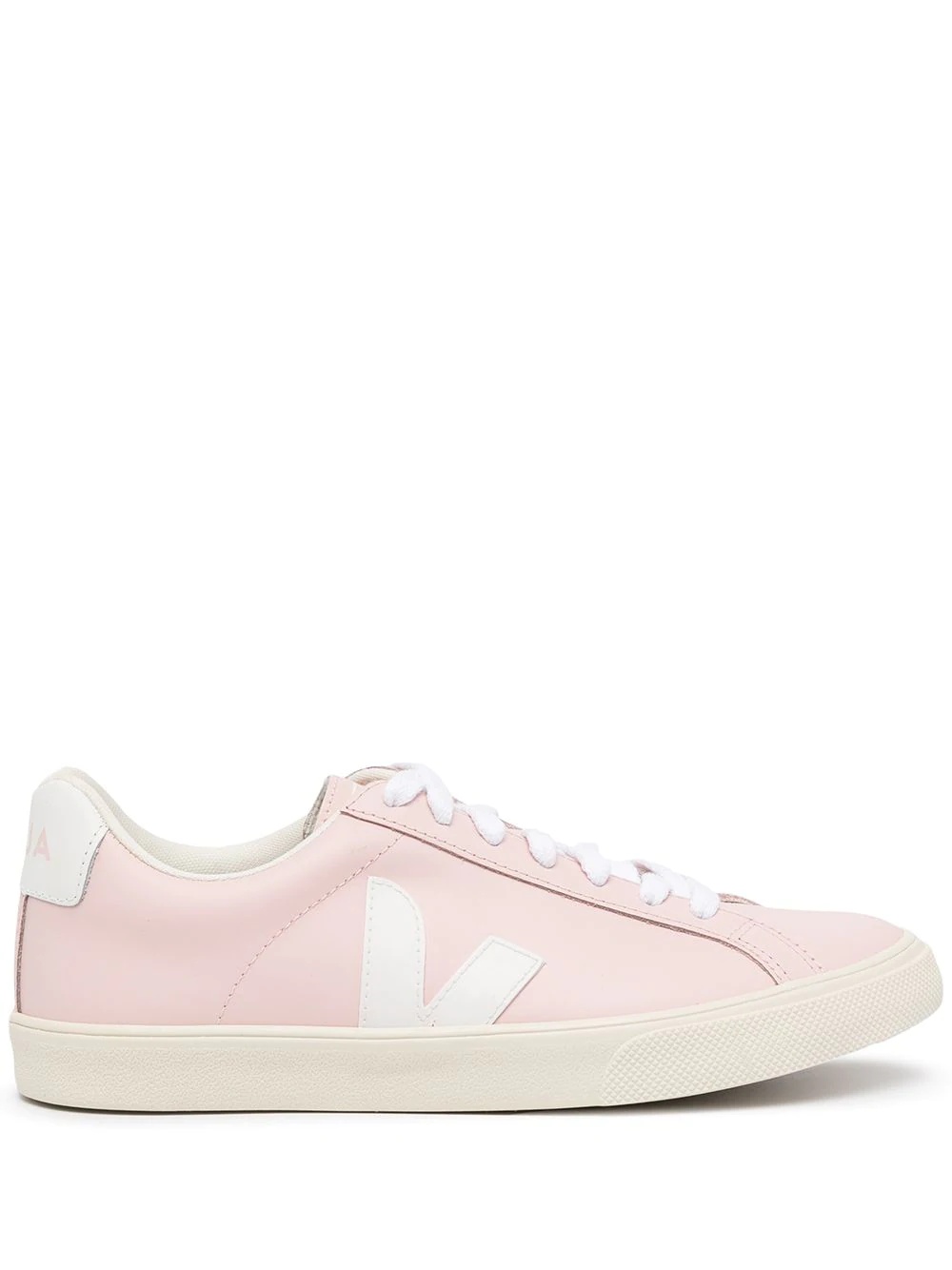 low-top lace-up trainers - 1