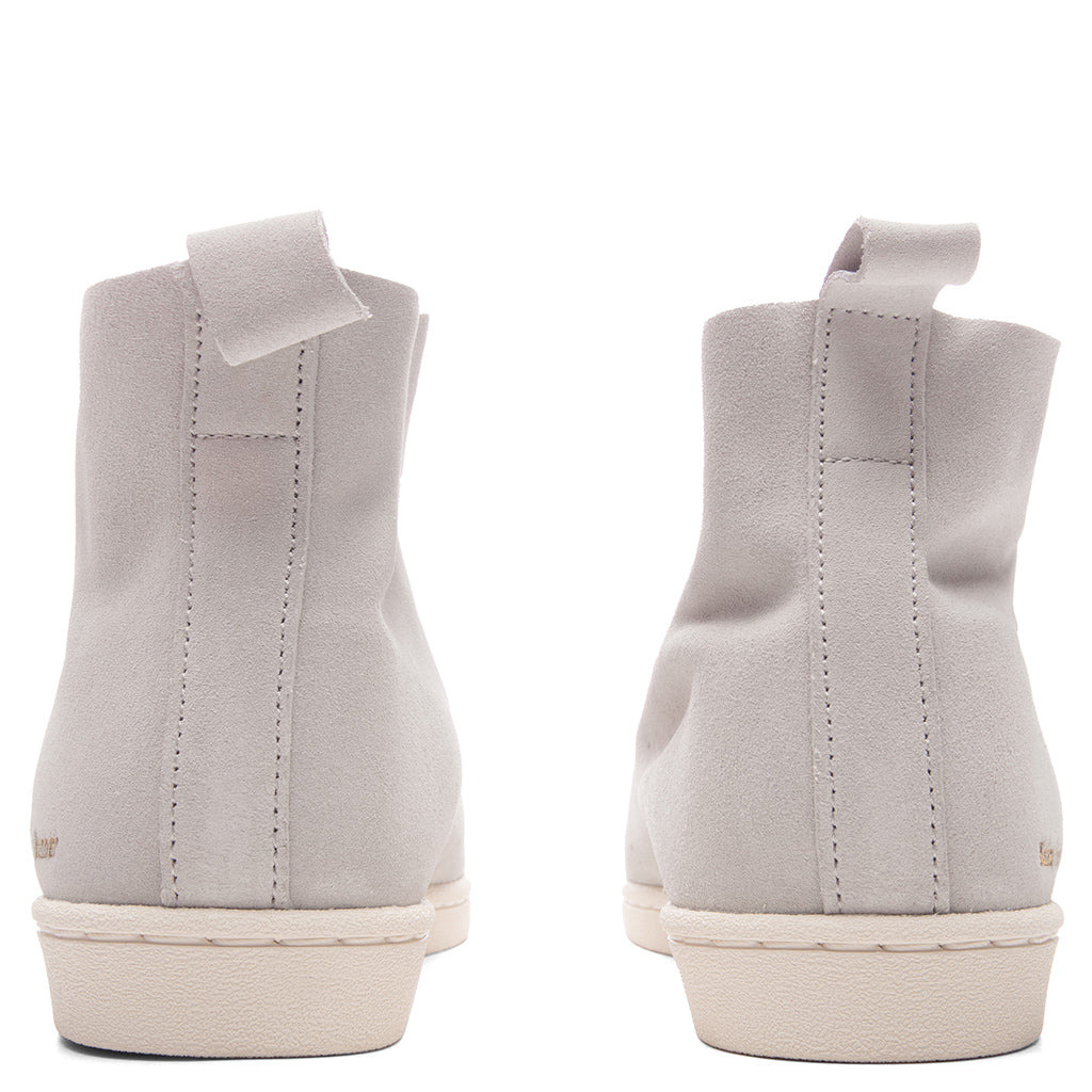 ADIDAS ORIGINALS X WALES BONNER SUPERSTAR HI - SUPPLIER COLOUR/CREAM WHITE/GOLD METALLIC - 4