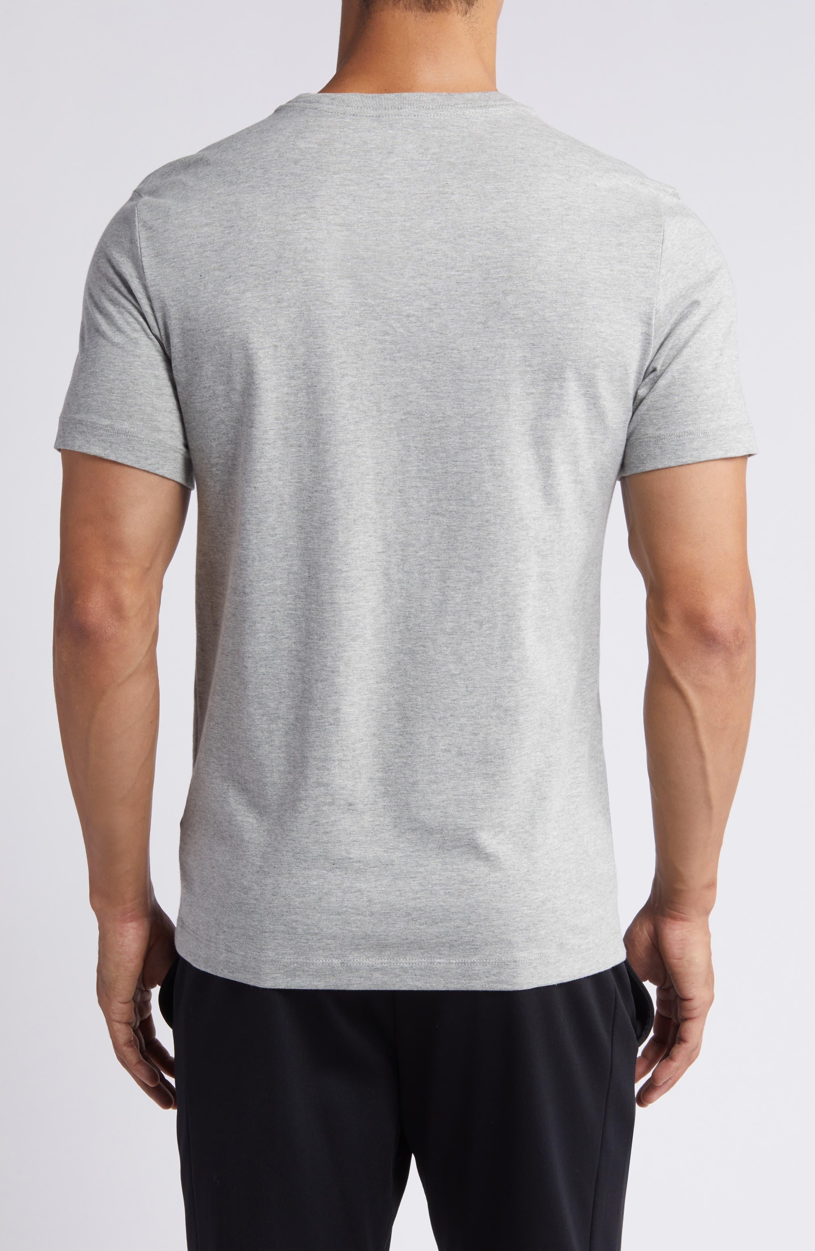 Nike Sportswear Club Crew Neck T-Shirt in 64 D Gr H/black at Nordstrom - 2