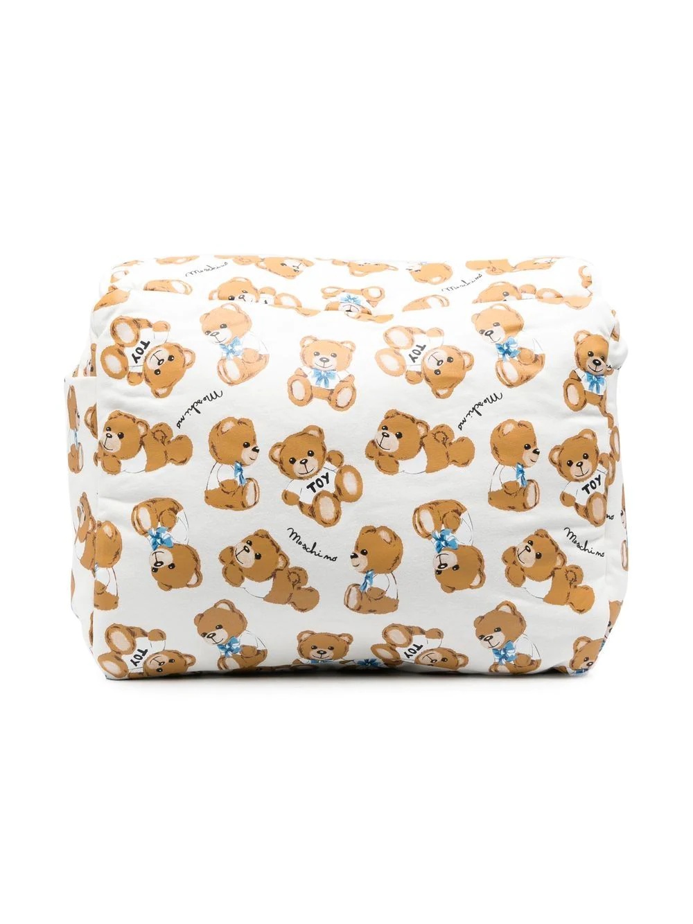 teddy bear-print baby changing bag - 3