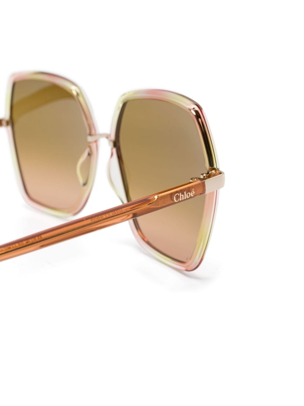 oversize-frame sunglasses - 3