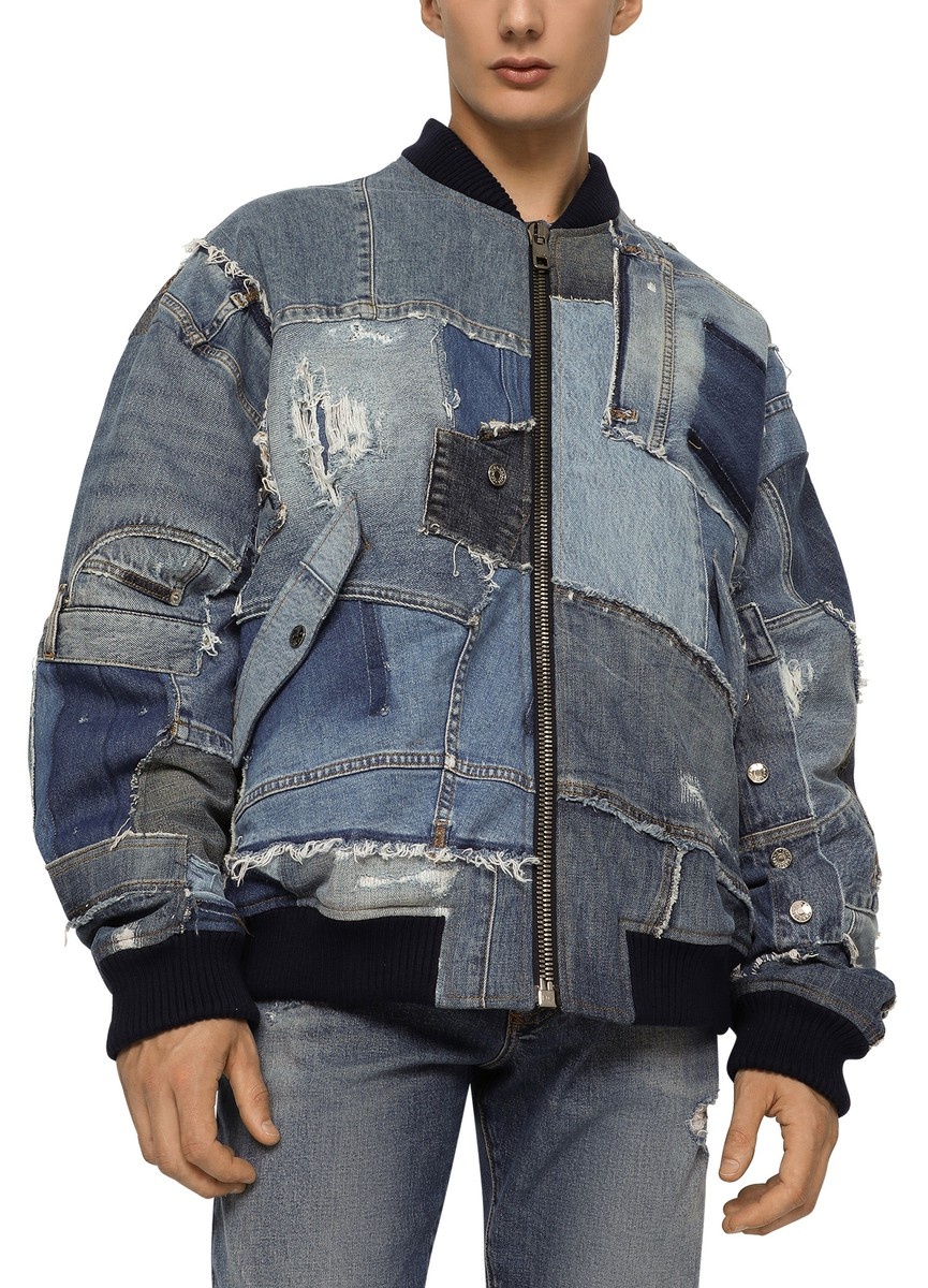 名作 パリコレモデル DOLCE&GABBANA W-ZIP P COAT 48 Dolce & Gabbana Woolen Jacket With Piping | Sendegaro US
