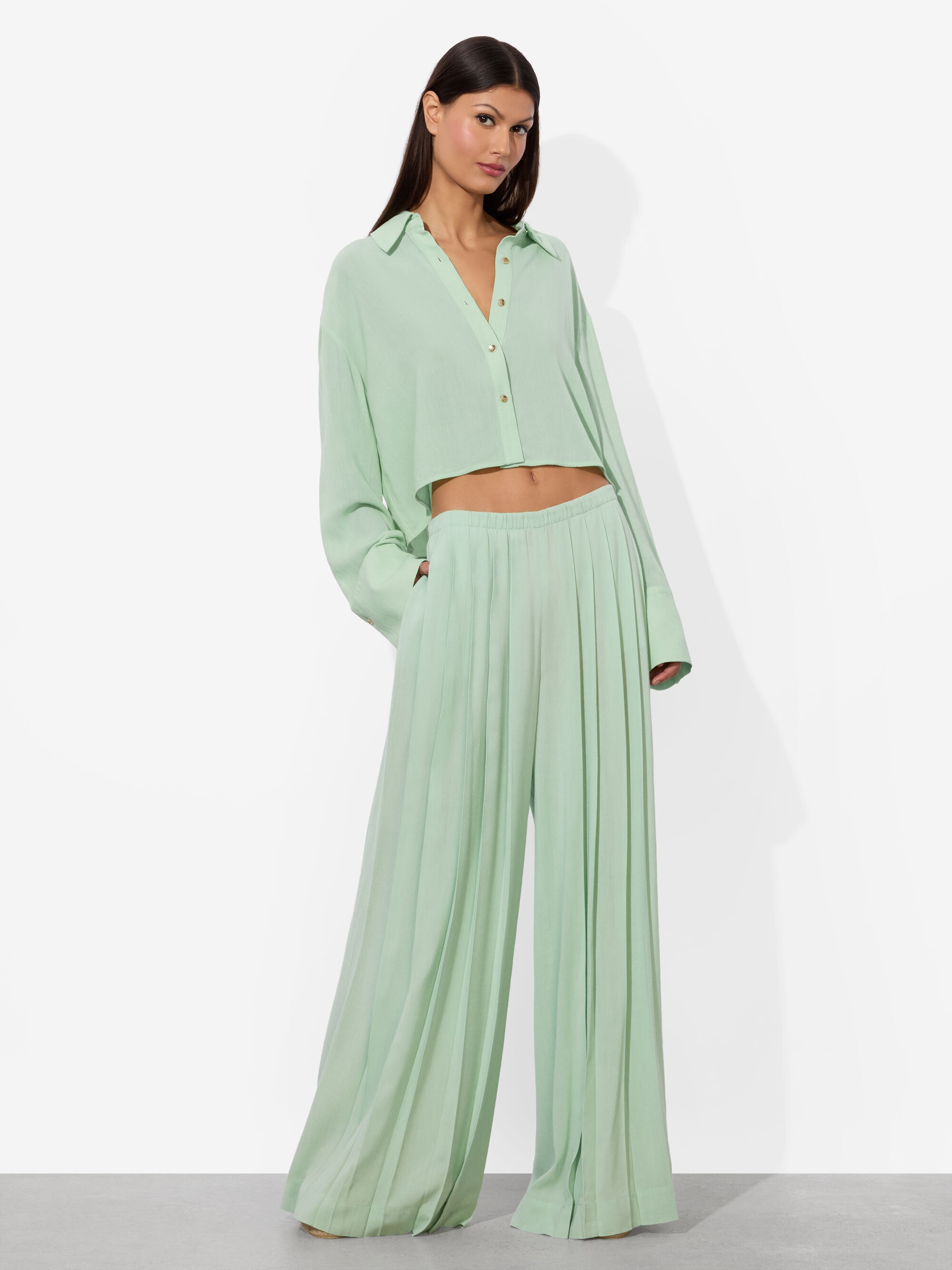 JENNA PLEATED PULL ON PANT - 5