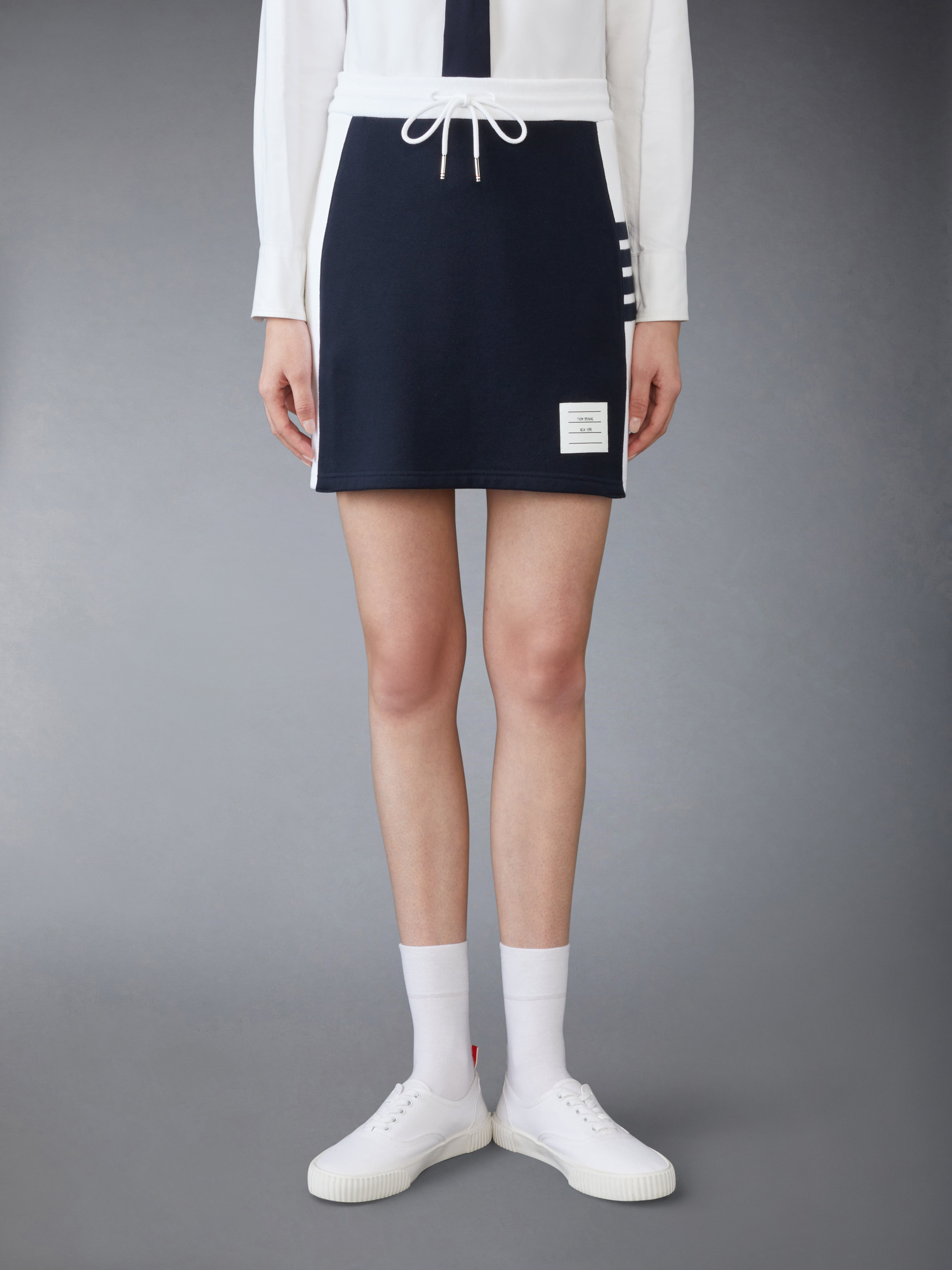 Classic 4-Bar Jersey Mini Skirt - 2