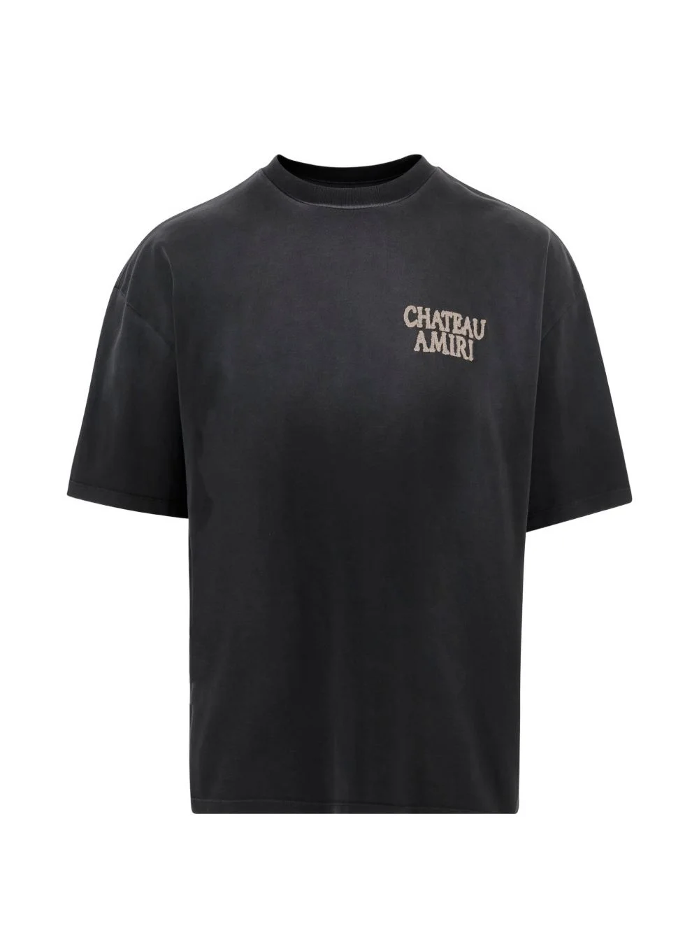 logo-detail printed T-shirt - 1