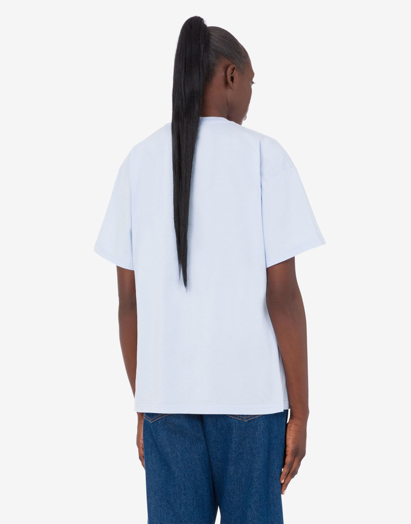 Moschino GOOSE ORGANIC COTTON JERSEY T-SHIRT outlook