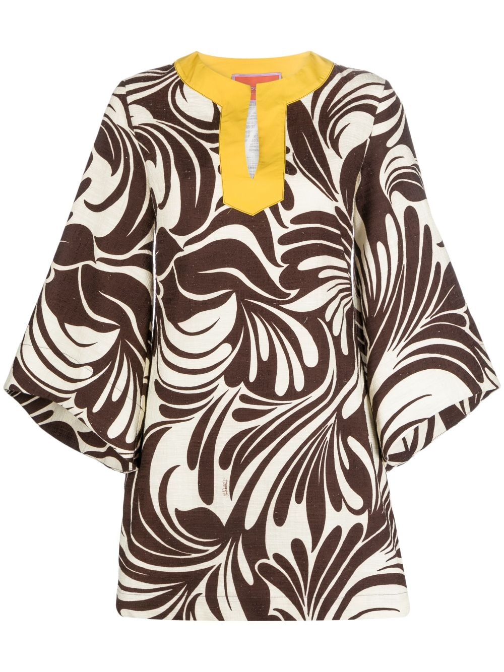 The Kaftan Mini printed dress - 1