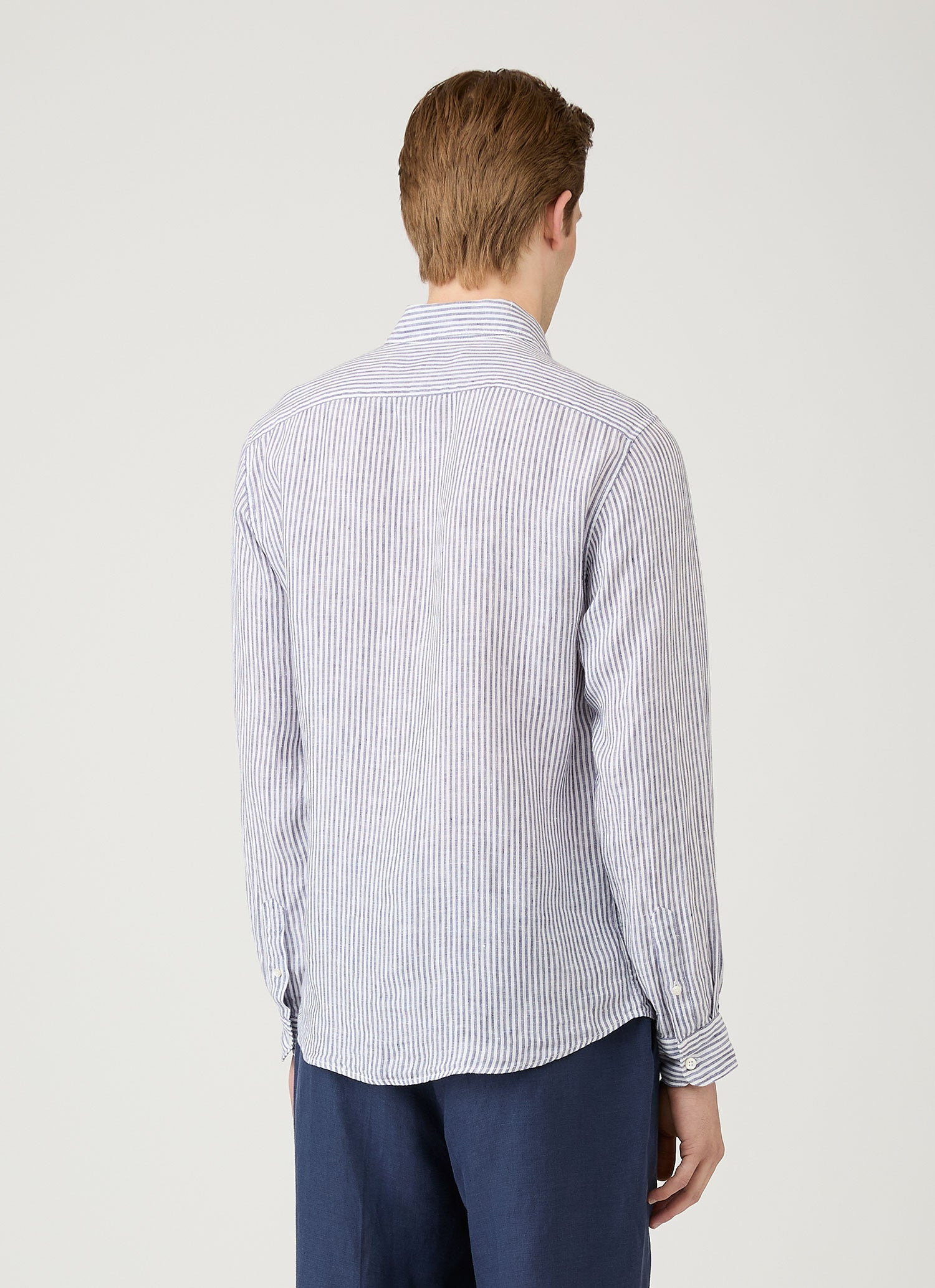 Linen Long Sleeve Shirt - 5